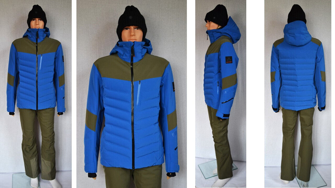 BOGNER SKIANZUG FIRE+ICE HERREN SKIJACKE RADEK BLAU-OLIV + SKIHOSE SCOTT3 OLIV Gr 50 L NEU