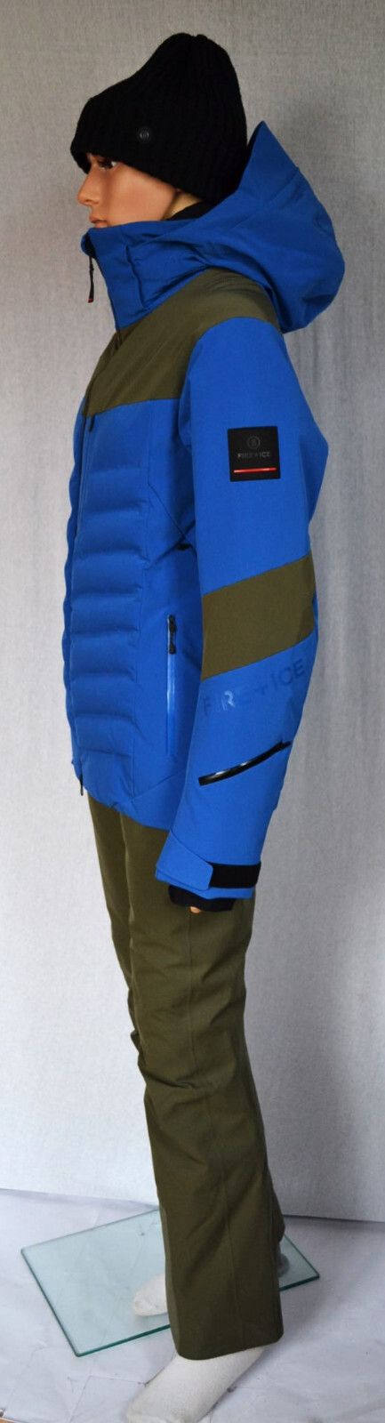 BOGNER SKIANZUG FIRE+ICE HERREN SKIJACKE RADEK BLAU-OLIV + SKIHOSE SCOTT3 OLIV Gr 50 L NEU – Bild 8