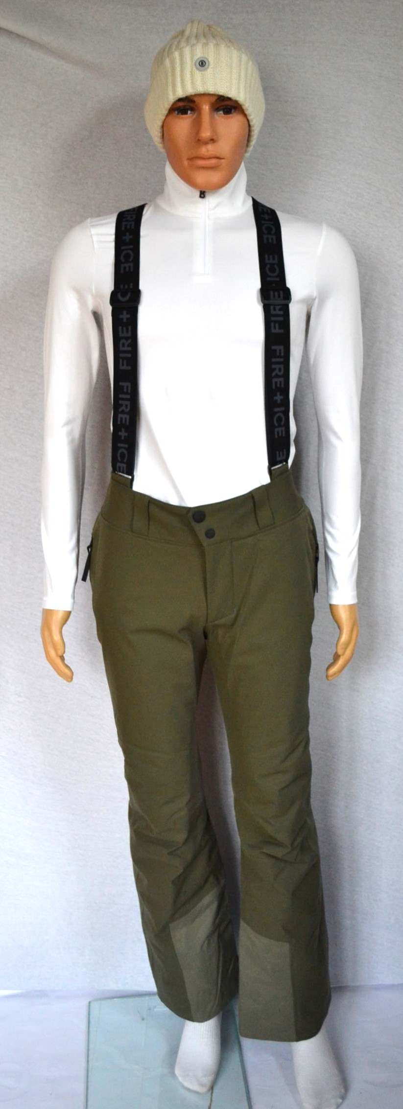 BOGNER SKIANZUG FIRE+ICE HERREN SKIJACKE RADEK BLAU-OLIV + SKIHOSE SCOTT3 OLIV Gr 50 L NEU – Bild 16