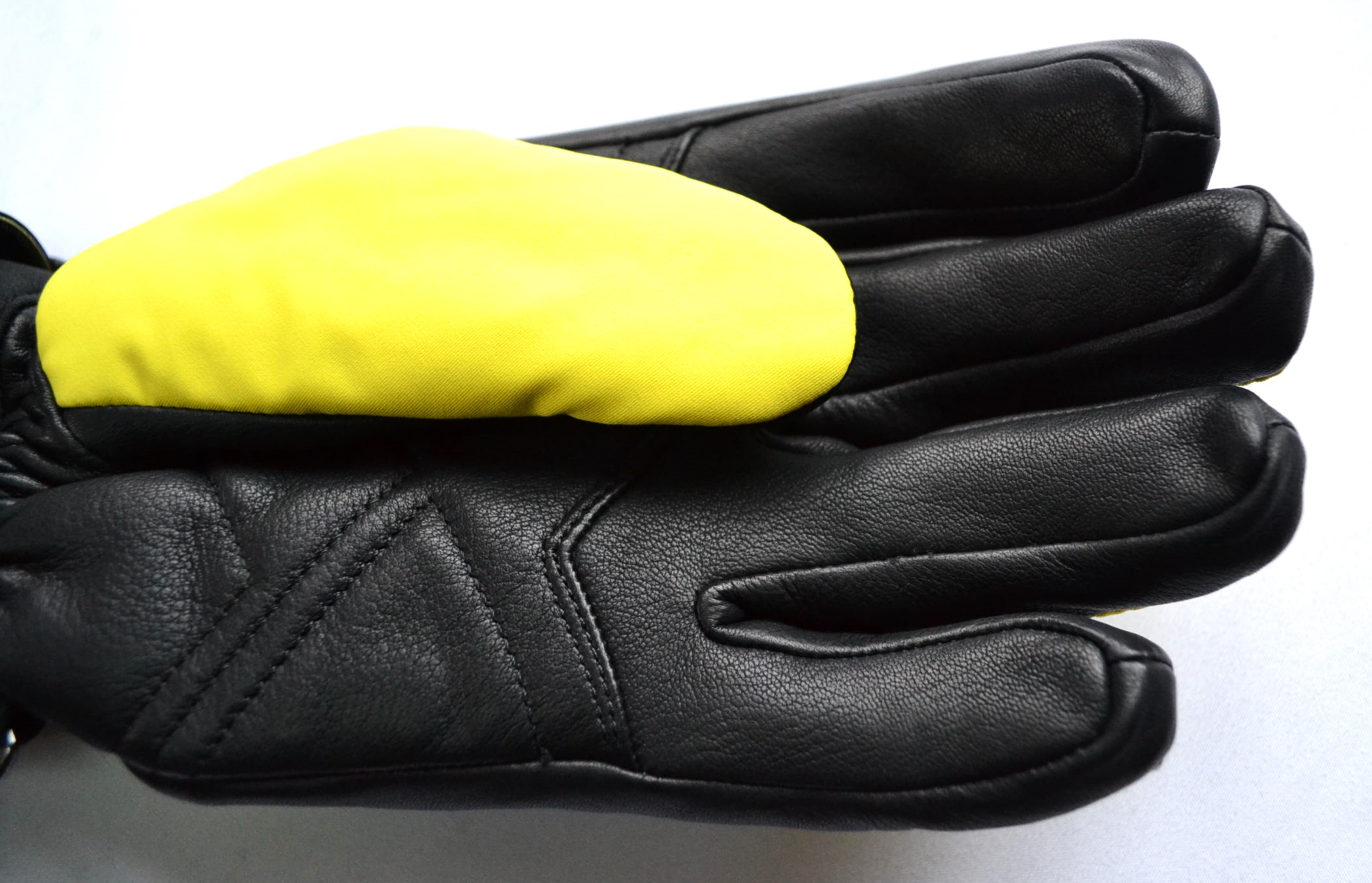 BOGNER NEO HERREN SKI HANDSCHUHE GLOVES TEILLEDER GELB-SCHWARZ Gr ML NEU – Bild 6