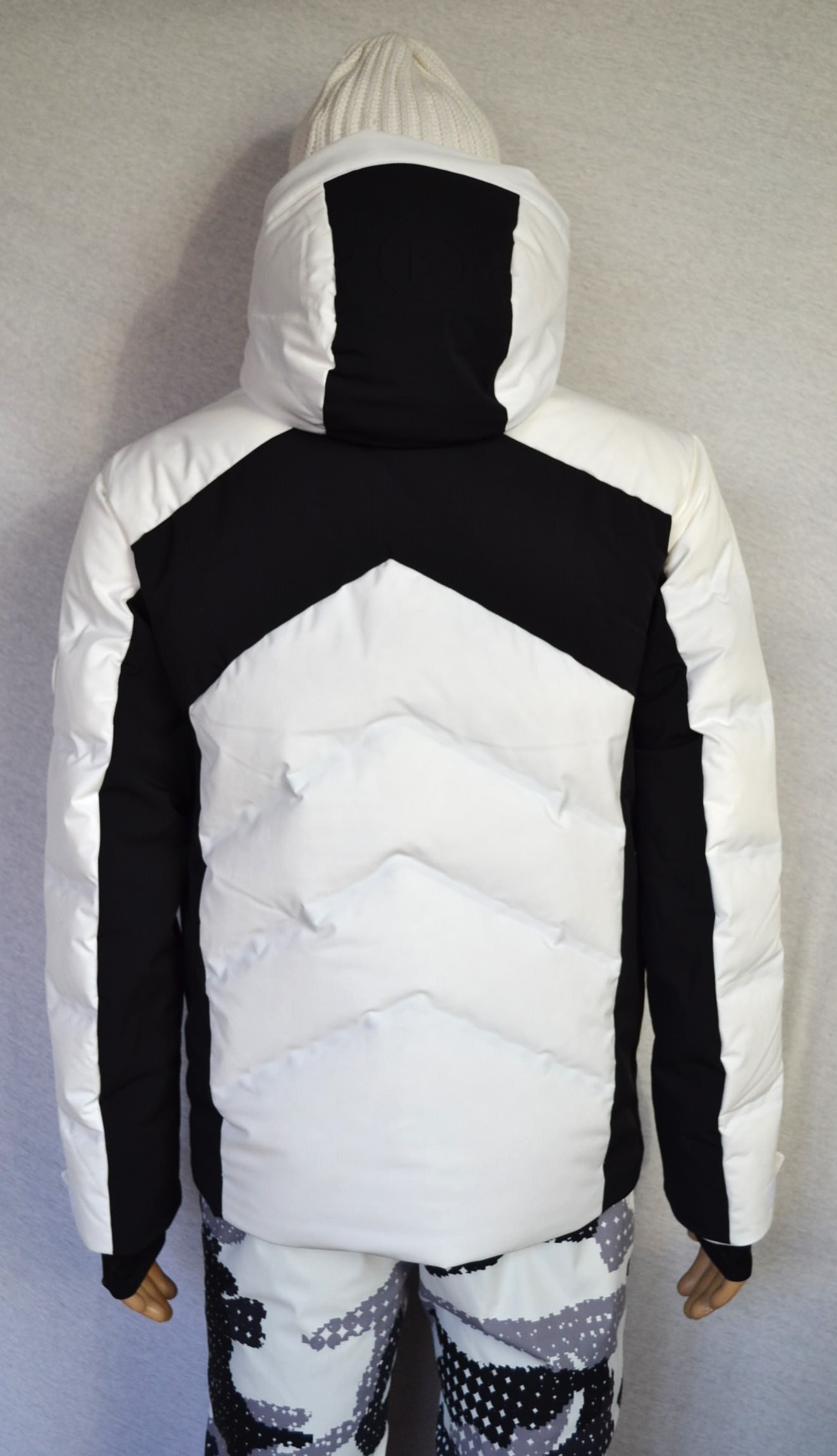 BOGNER JERVIS HERREN DAUNEN SKIJACKE SCHWARZ-WEIß STRETCH Gr 48 52 M XL NEU – Bild 5