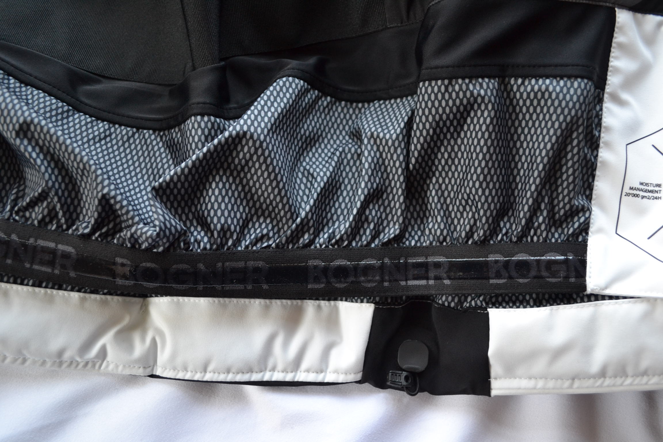 BOGNER JERVIS HERREN DAUNEN SKIJACKE SCHWARZ-WEIß STRETCH Gr 48 52 M XL NEU – Bild 8