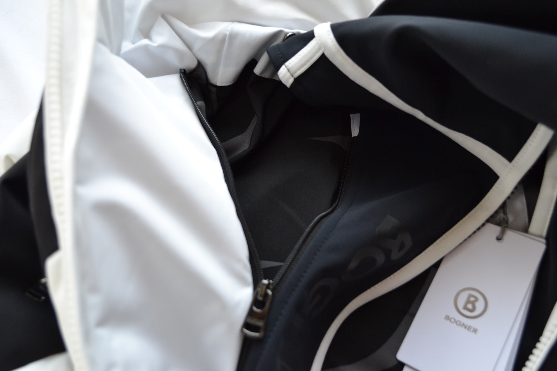 BOGNER JERVIS HERREN DAUNEN SKIJACKE SCHWARZ-WEIß STRETCH Gr 48 52 M XL NEU – Bild 10