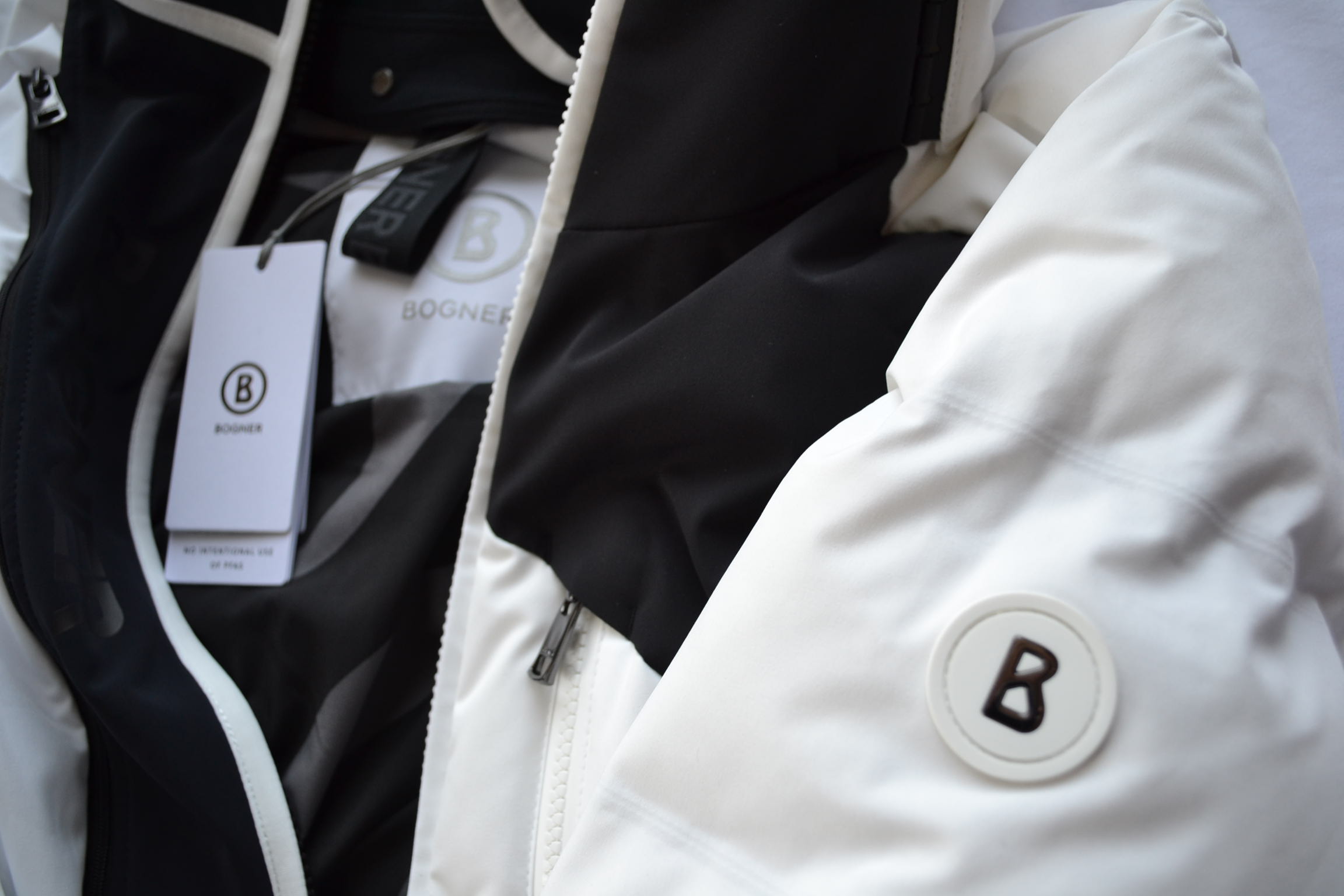 BOGNER JERVIS HERREN DAUNEN SKIJACKE SCHWARZ-WEIß STRETCH Gr 48 52 M XL NEU – Bild 11