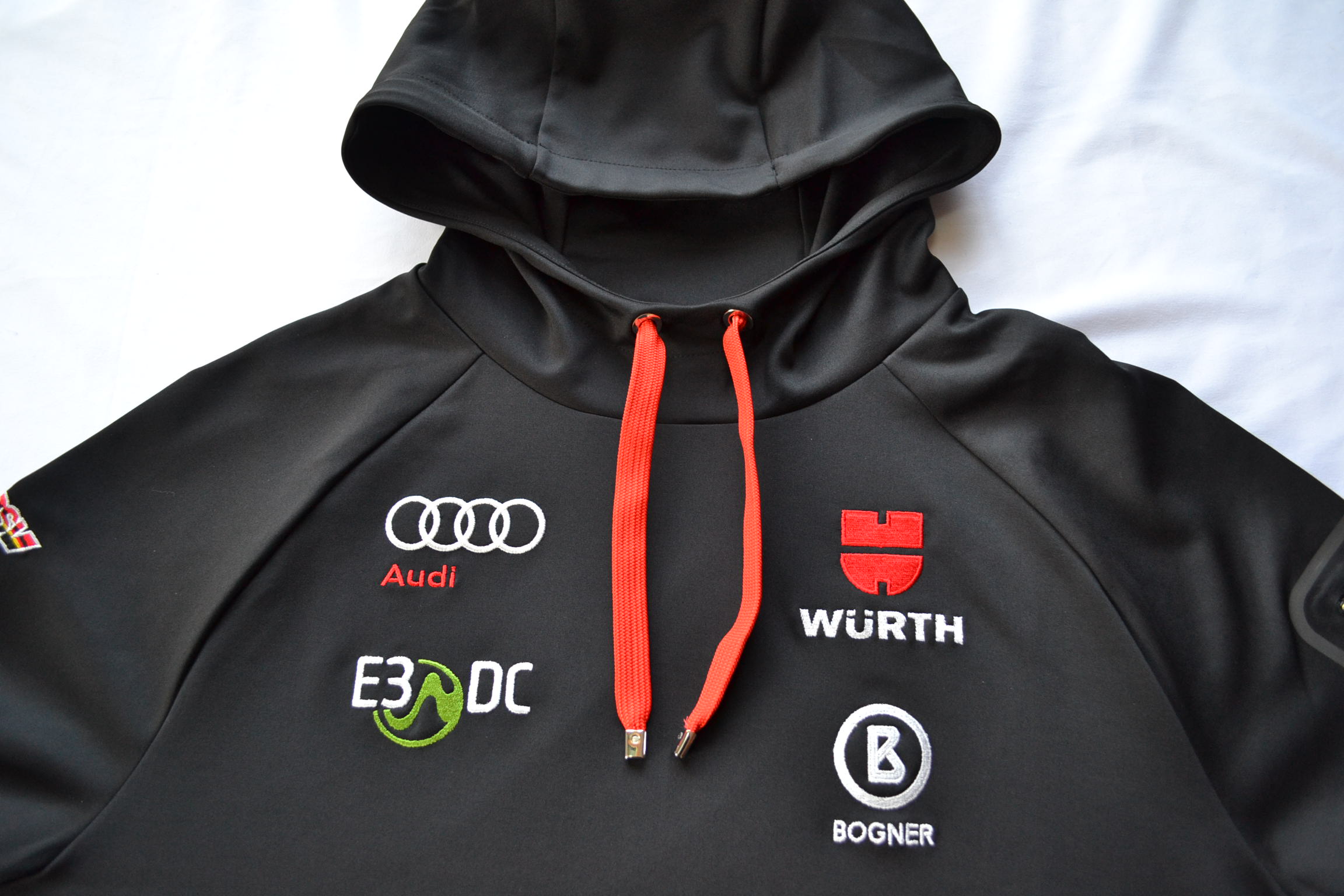 BOGNER DSV TEAM GERMANY HERREN SKI HOODIE SWEATSHIRT MIT KAPUZE SCHWARZ Gr M L NEU – Bild 4