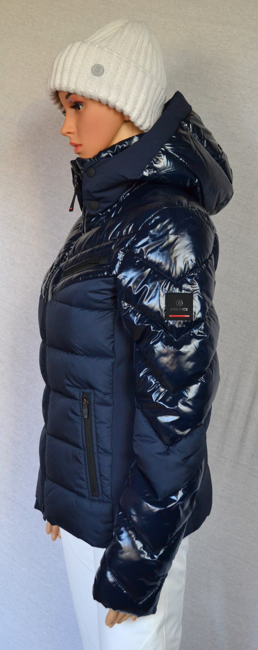 BOGNER FIRE+ICE FARINA 3 DAMEN SKIJACKE DUNKELBLAU SKI WOMEN Gr 36 S NEU – Bild 4