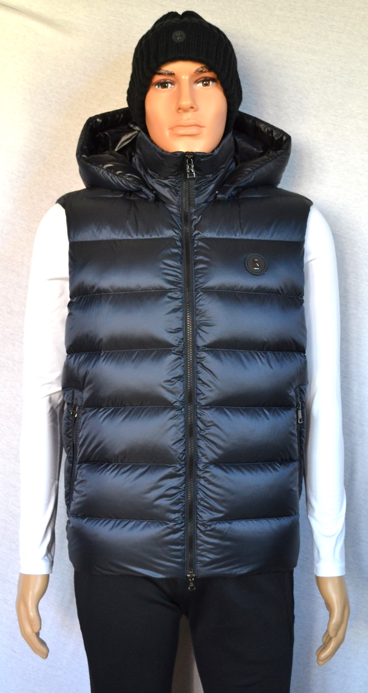 BOGNER HOLGER HERREN DAUNENWESTE WESTE DUNKELBLAU Gr 50 L NEU – Bild 3