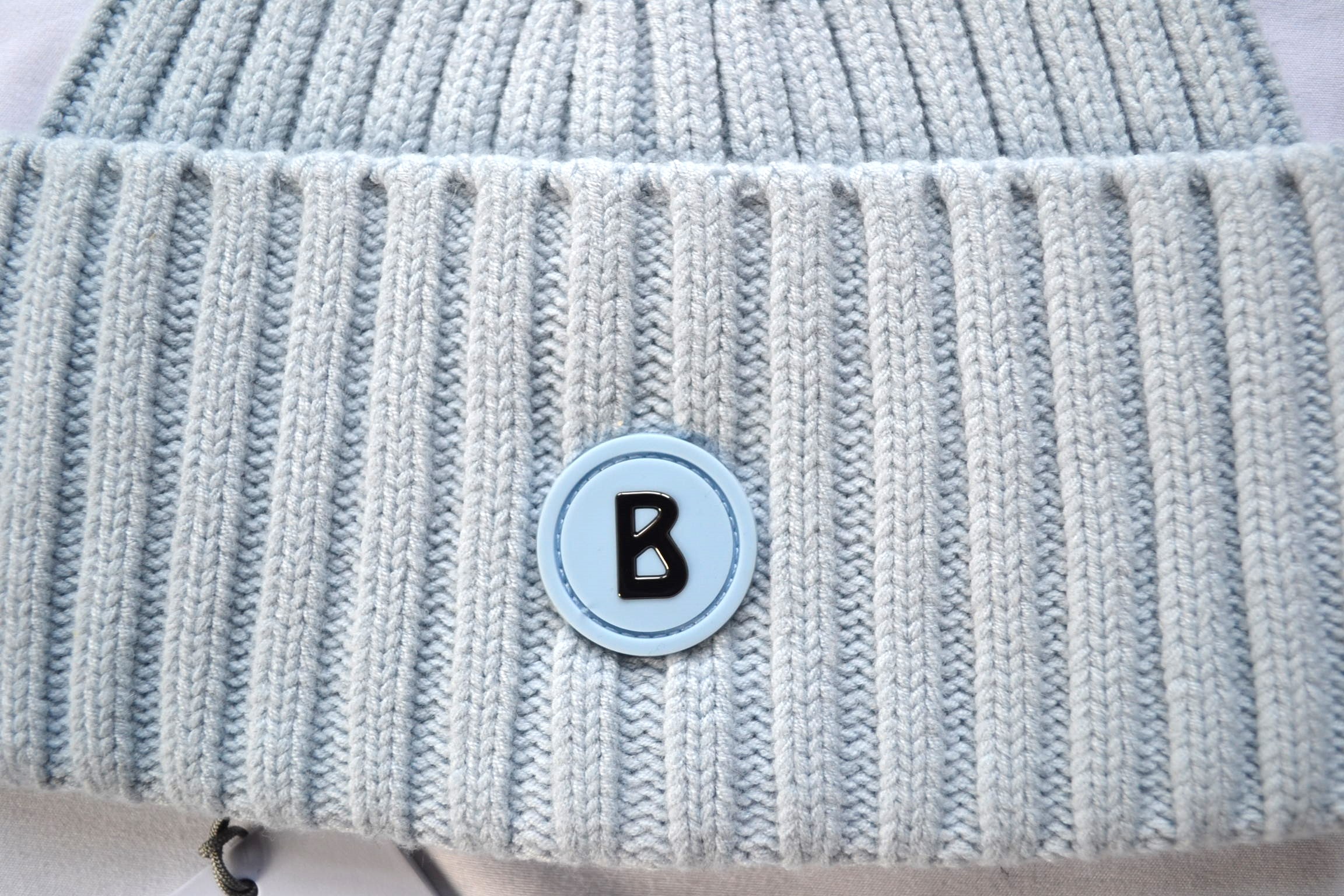 BOGNER BONY HERREN DAMEN MÜTZE WOLLMÜTZE HELLBLAU NEU – Bild 3