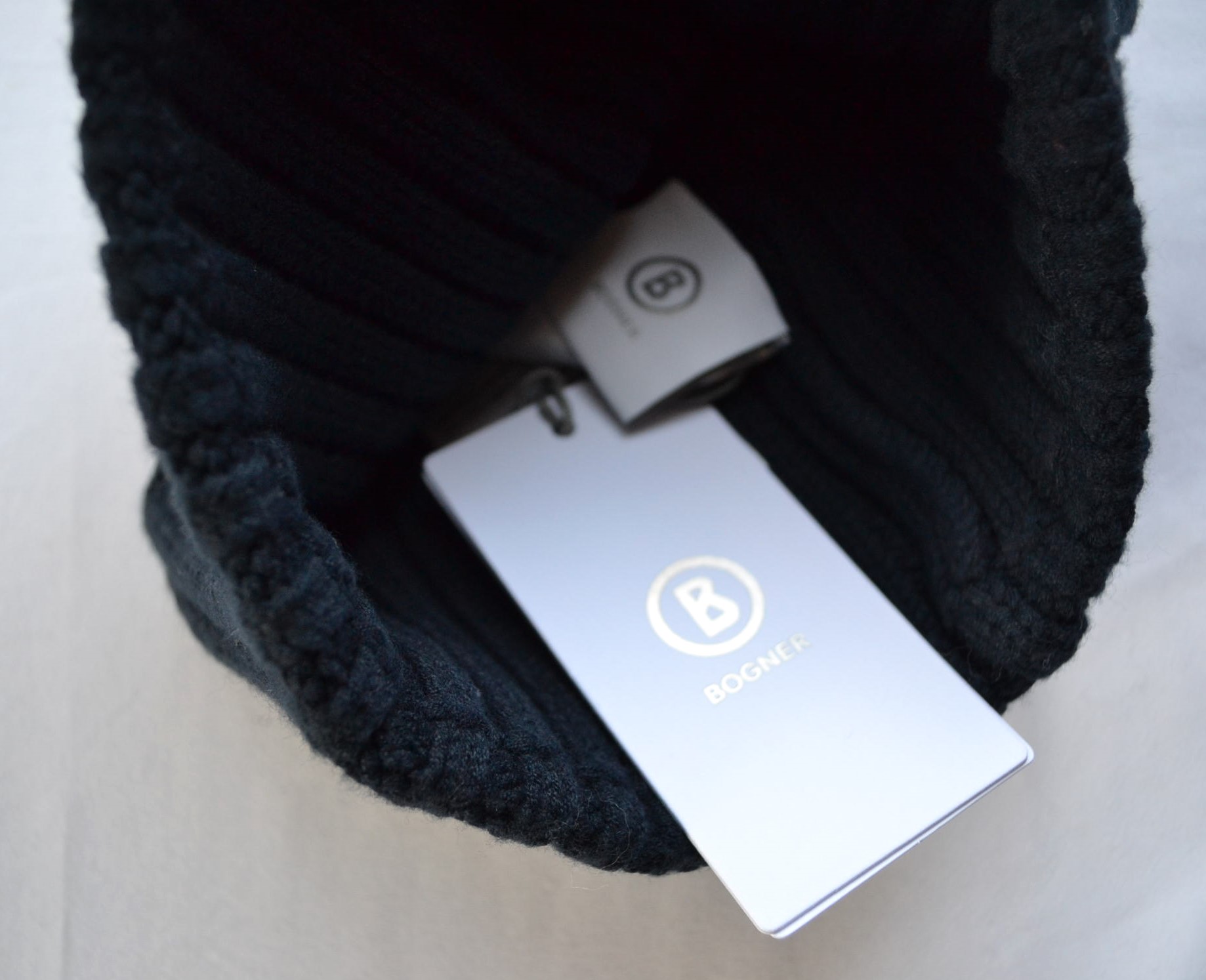 BOGNER BONY HERREN DAMEN MÜTZE WOLLMÜTZE DUNKELBLAU NEU – Bild 6