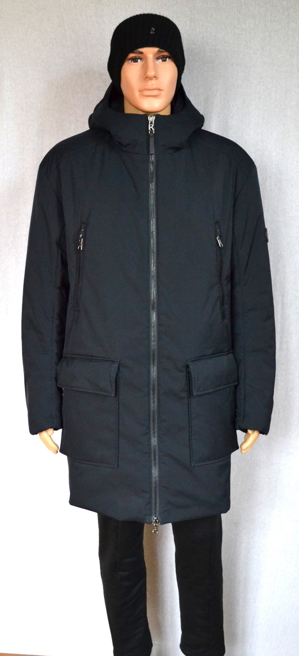 BOGNER JANIS D1 HERREN DAUNEN KURZMANTEL JACKE PARKA MENS DUNKELBLAU Gr 56 3XL NEU – Bild 2