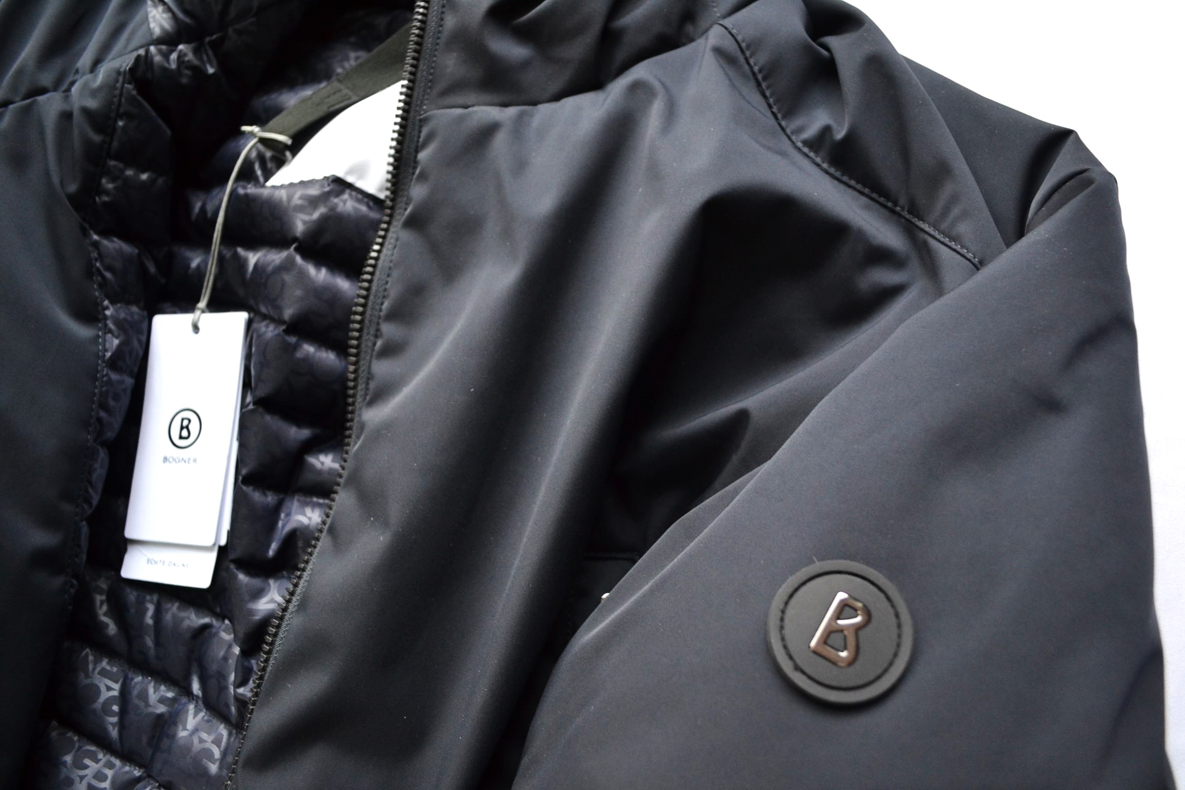 BOGNER JANIS D1 HERREN DAUNEN KURZMANTEL JACKE PARKA MENS DUNKELBLAU Gr 56 3XL NEU – Bild 7