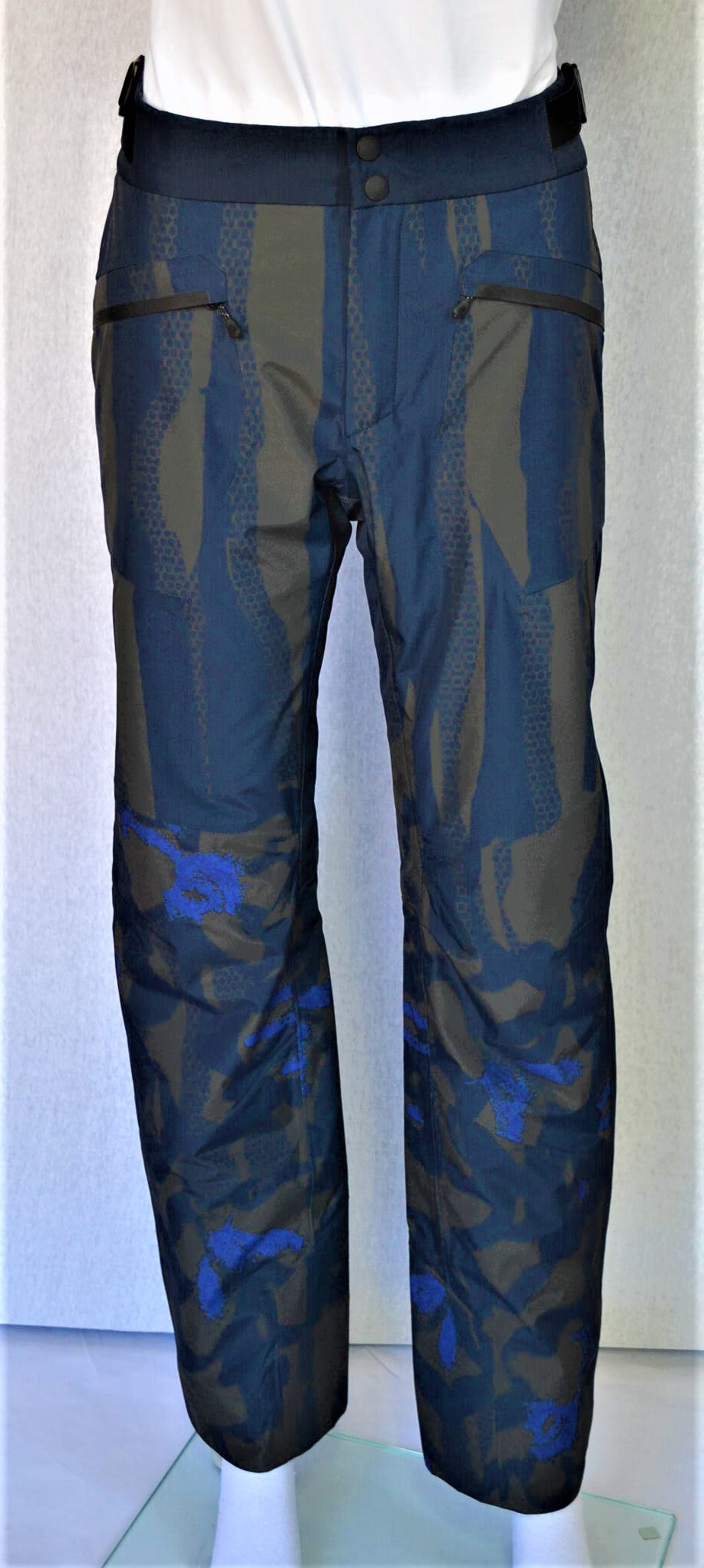 BOGNER FIRE + ICE DAMEN SKIHOSE JANE OLIV-DUNKELBLAU GEMUSTERT Gr 36 S NEU – Bild 3