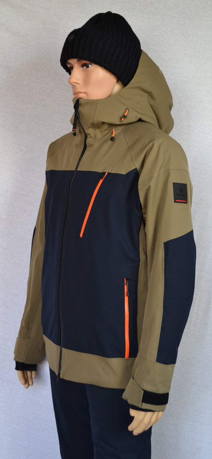 BOGNER FIRE+ICE HERREN SKIJACKE TAJO 4 WEGE STRETCH OLIV-BLAU Gr 50 L NEU – Bild 3