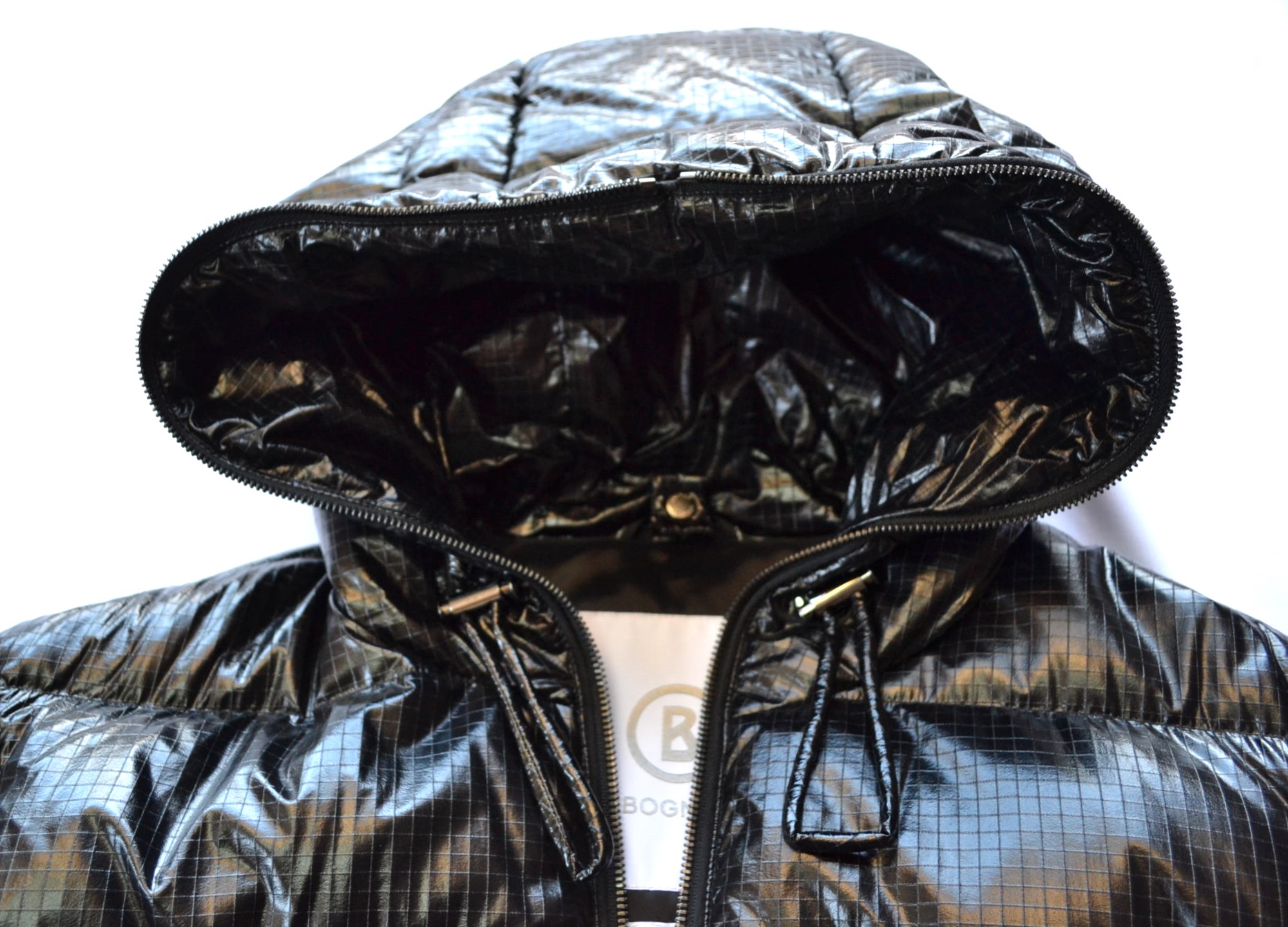 BOGNER JOLIE 2 in 1 DAUNENMANTEL mit DAUNENWESTE SCHWARZ UVP 1795 € Gr 34-36 NEU – Bild 15