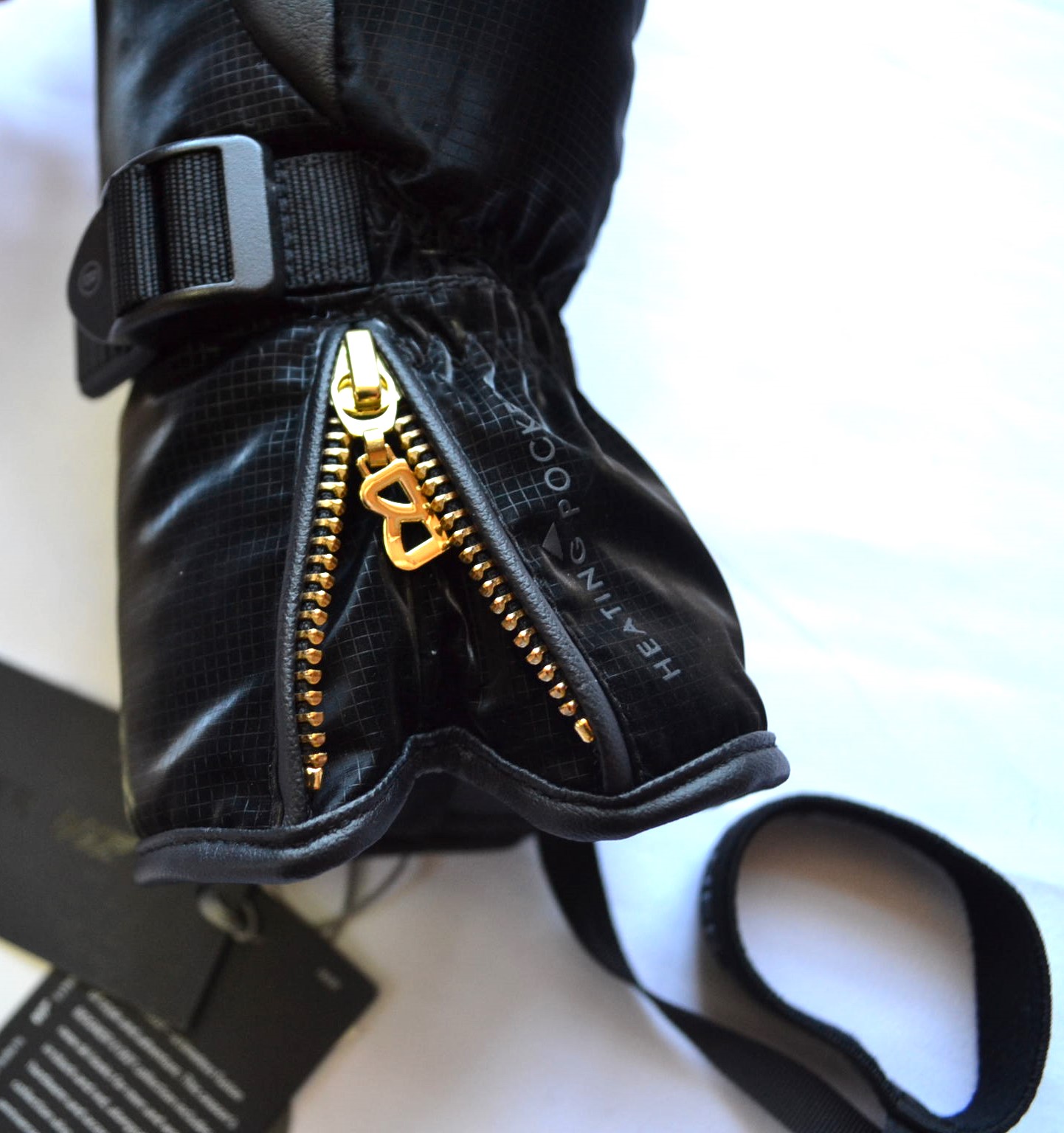 BOGNER FLORA 007 BOND DAMEN SKI FÄUSTLINGE STADT HANDSCHUHE TEILLEDER SCHWARZ Gr 7 S NEU – Bild 6