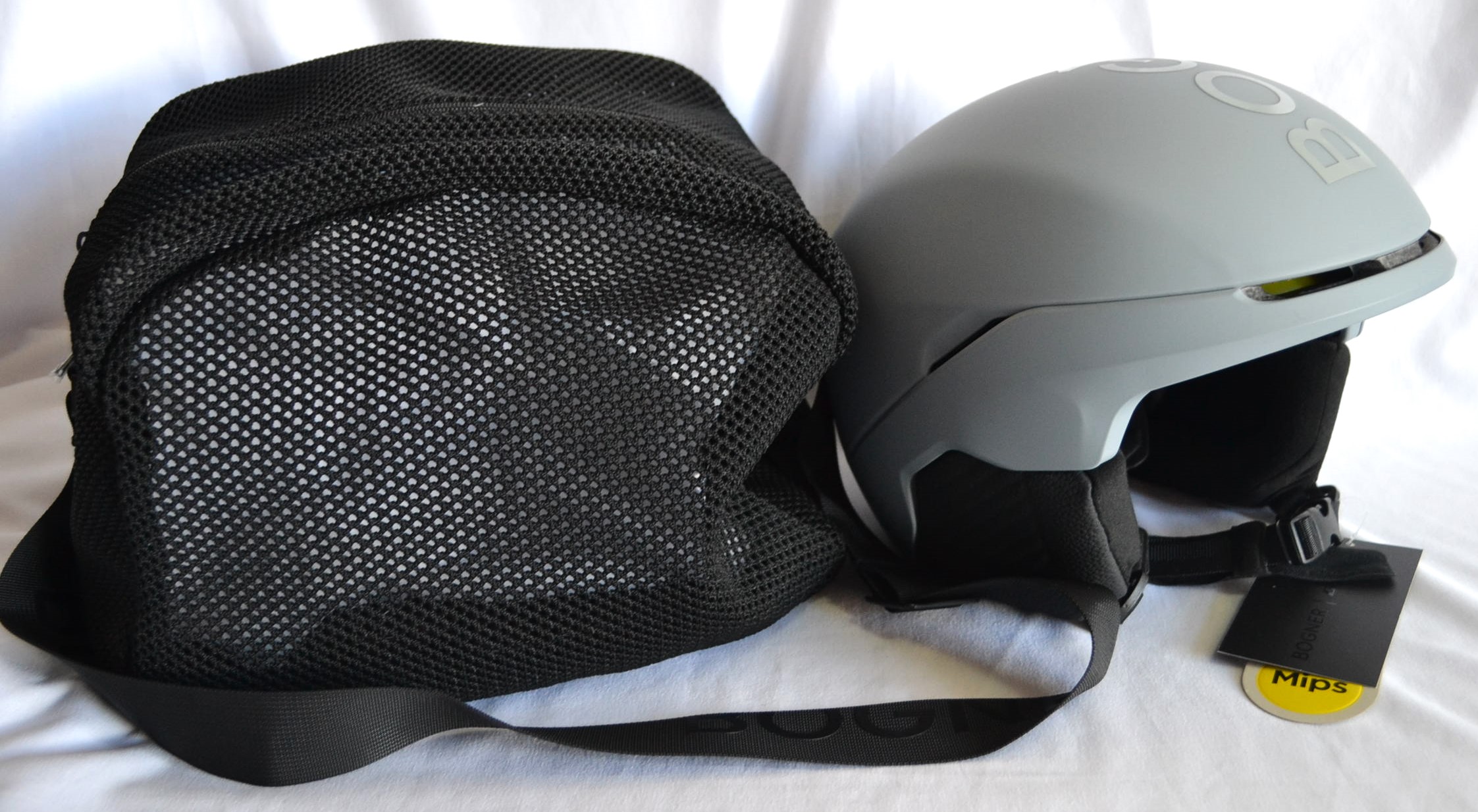 BOGNER CORTINA SKIHELM SKI HERREN DAMEN HELMET GRAU MATT Gr XL 60-62 cm NEU OVP MIT TASCHE – Bild 3