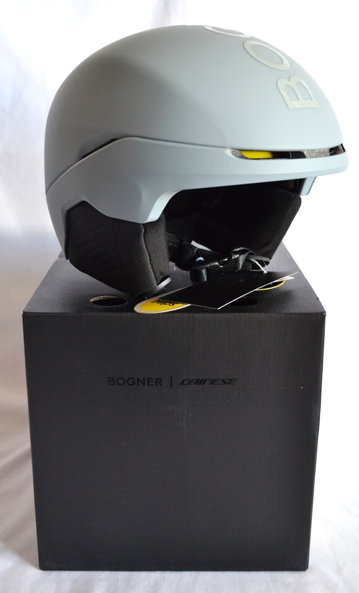 BOGNER CORTINA SKIHELM SKI HERREN DAMEN HELMET GRAU MATT Gr XL 60-62 cm NEU OVP MIT TASCHE – Bild 13