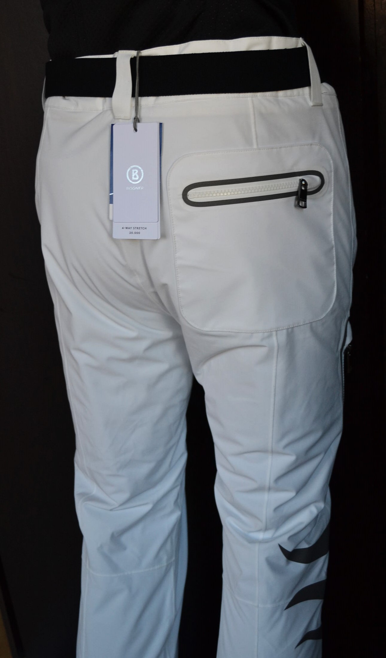 BOGNER CADEN HERREN TEAM SKIHOSE FLAMMEN WEIß Gr 46 50L 52L 56 58 56 S L XL 3XL 4XL NEU – Bild 13