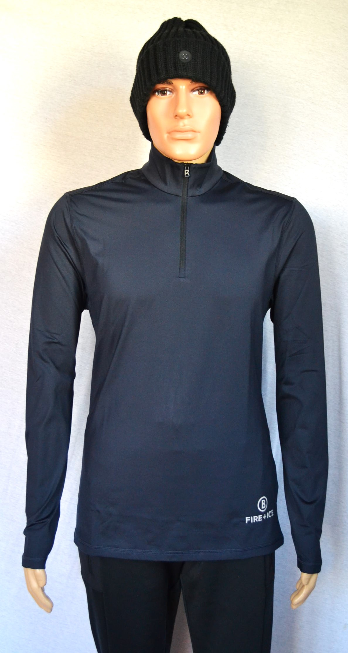 BOGNER FIRE+ICE PASCAL HERREN SKI LONGSLEEVE DUNKELBLAU FIRST LAYER STRETCH UNTERZIEHER Gr L XL XXL NEU – Bild 2