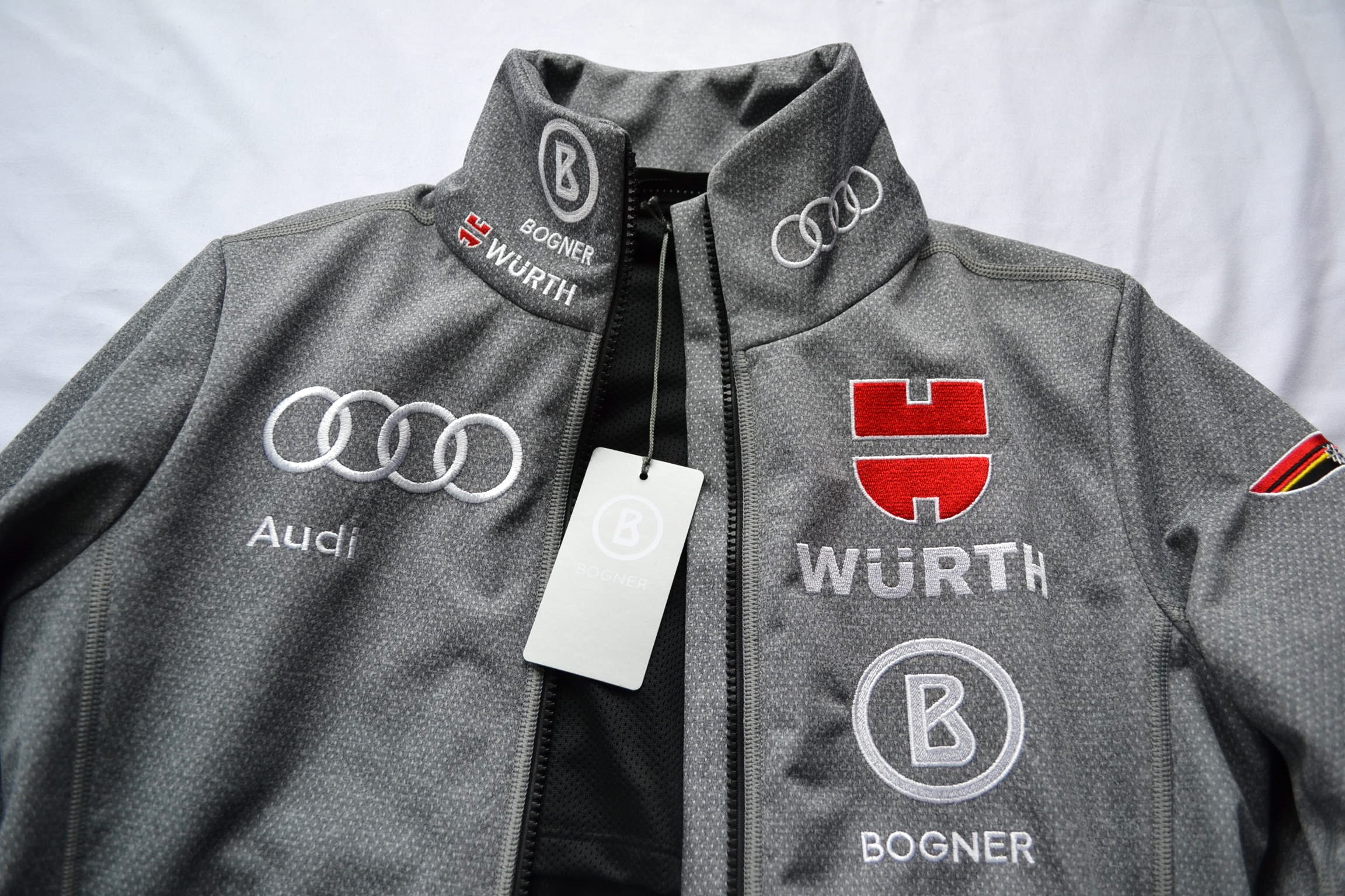 BOGNER DSV DAMEN TEAM DICKE SOFTSHELLJACKE JACKE GRAU Gr 38 M NEU – Bild 5