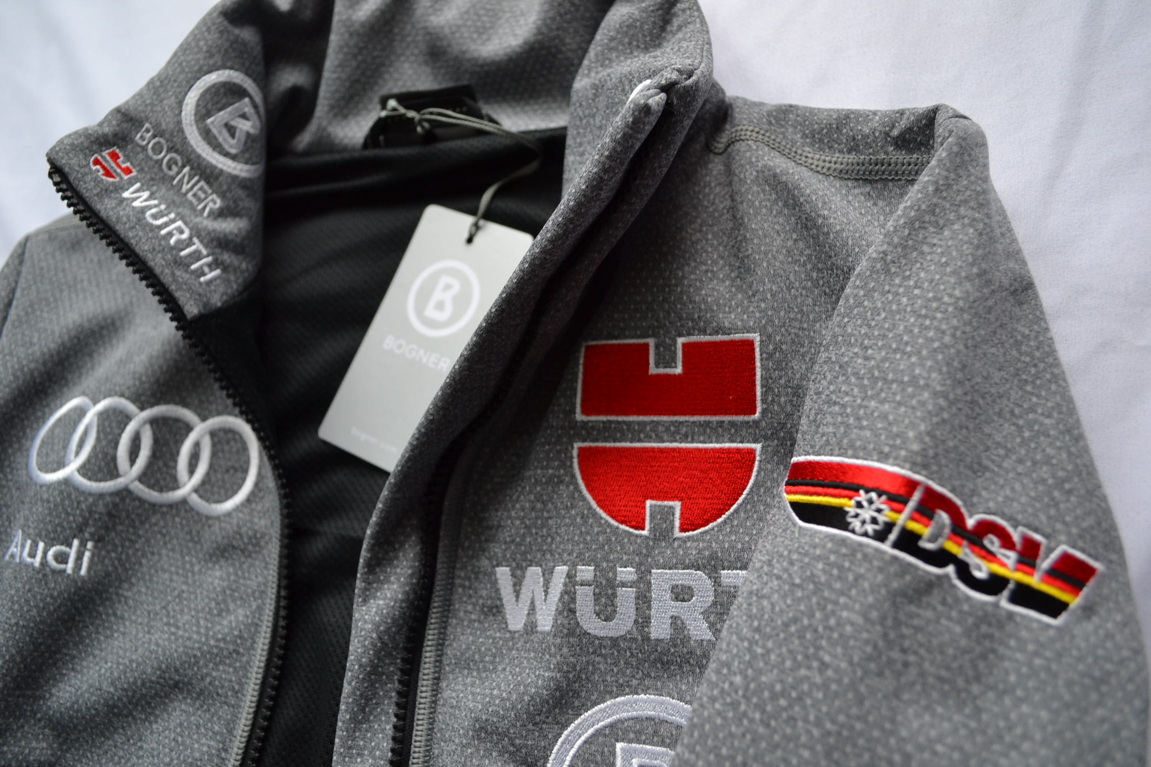 BOGNER DSV DAMEN TEAM DICKE SOFTSHELLJACKE JACKE GRAU Gr 38 M NEU – Bild 7