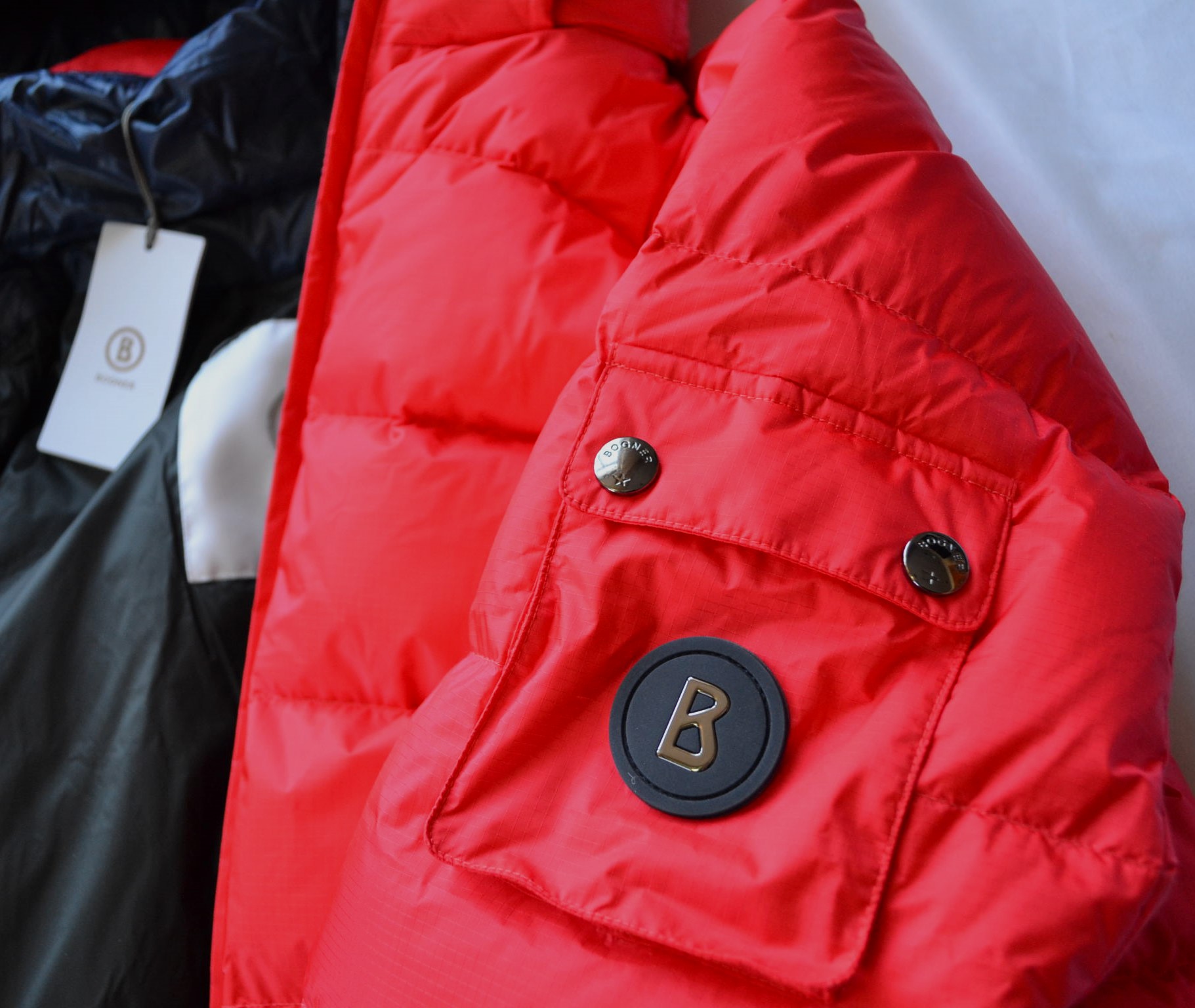 BOGNER SIM-DO HERREN DAUNEN SKI JACKE ROT-BLAU Gr 50 52 54 56 58 L XL XXL 3XL 4XL NEU – Bild 13