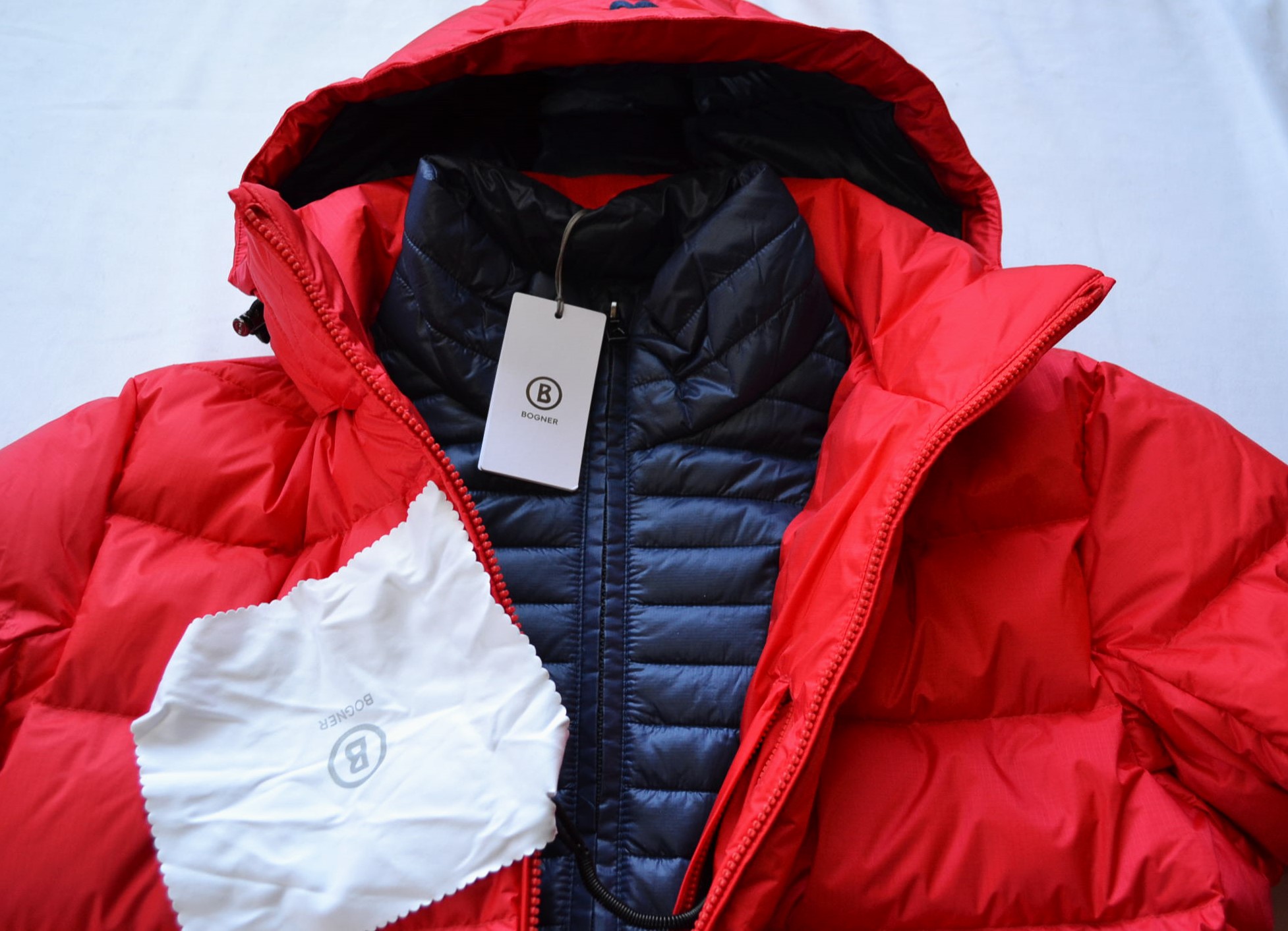 BOGNER SIM-DO HERREN DAUNEN SKI JACKE ROT-BLAU Gr 50 52 54 56 58 L XL XXL 3XL 4XL NEU – Bild 14