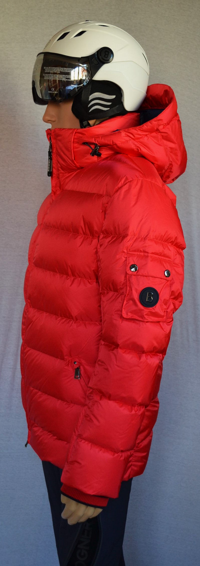 BOGNER SIM-DO HERREN DAUNEN SKI JACKE ROT-BLAU Gr 50 52 54 56 58 L XL XXL 3XL 4XL NEU – Bild 6