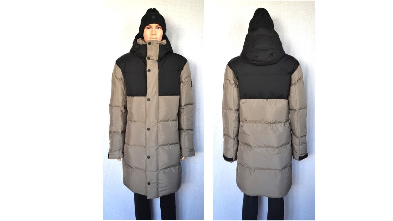 BOGNER FIRE+ICE WALT 2 HERREN DAUNENMANTEL PARKA SCHWARZ-GREIGE Gr 52 54 XL XXL NEU