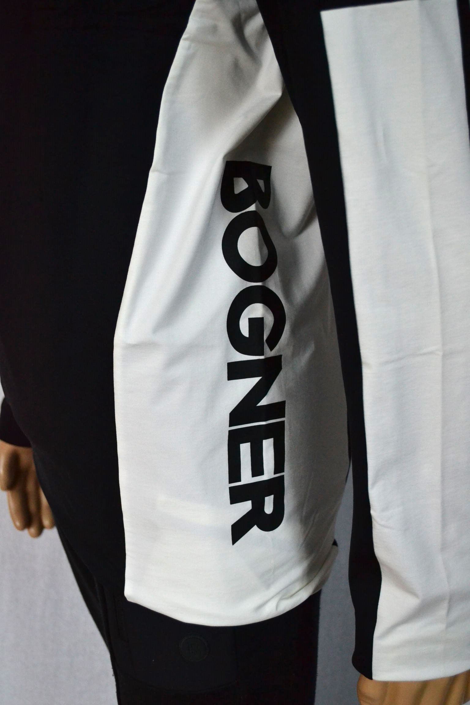 BOGNER MICA 2 HERREN SKI LONGSLEEVE FIRST LAYER STRETCH UNTERZIEHER SCHWARZ-WEIß Gr 3XL 56 NEU – Bild 4