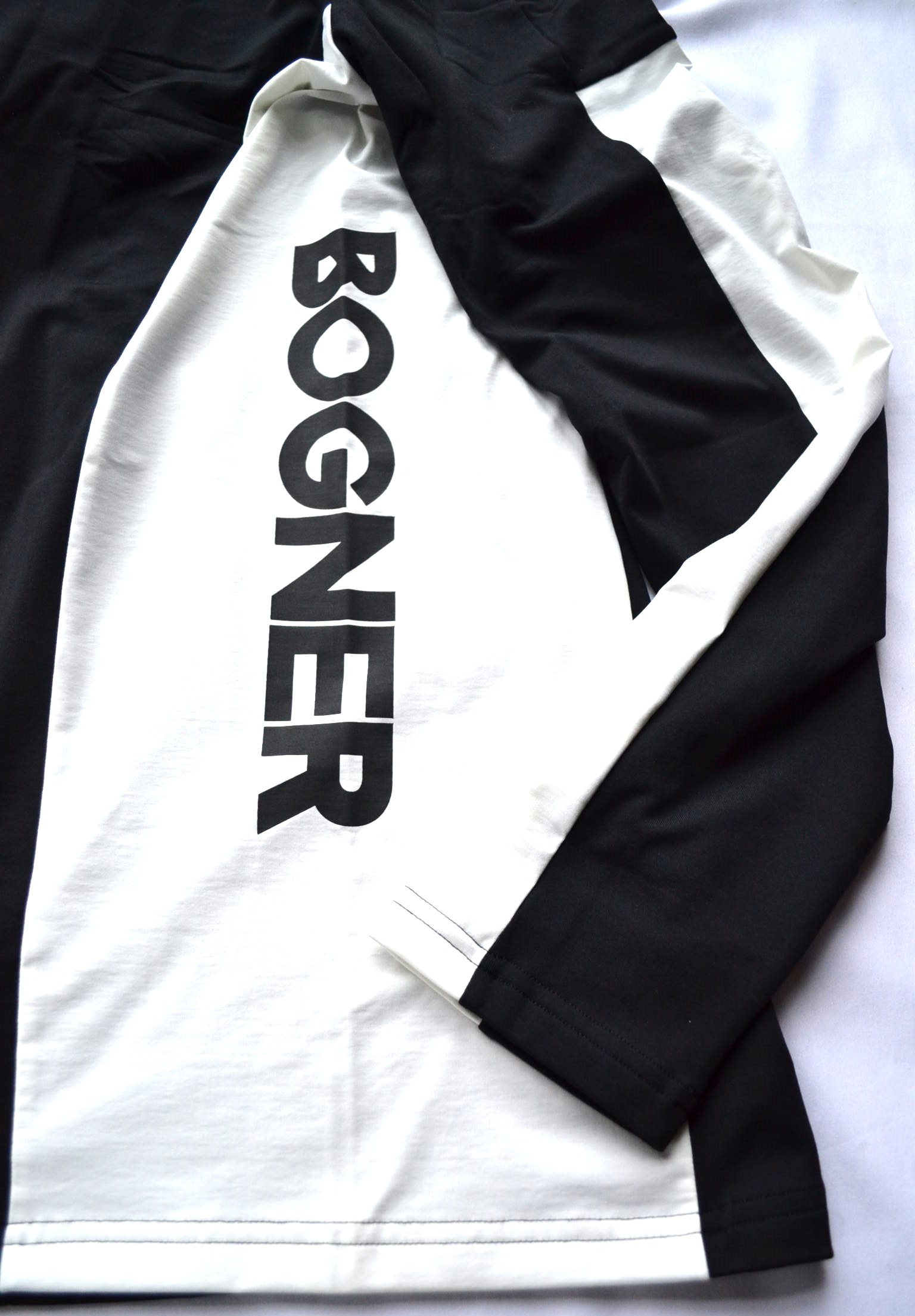 BOGNER MICA 2 HERREN SKI LONGSLEEVE FIRST LAYER STRETCH UNTERZIEHER SCHWARZ-WEIß Gr 3XL 56 NEU – Bild 8