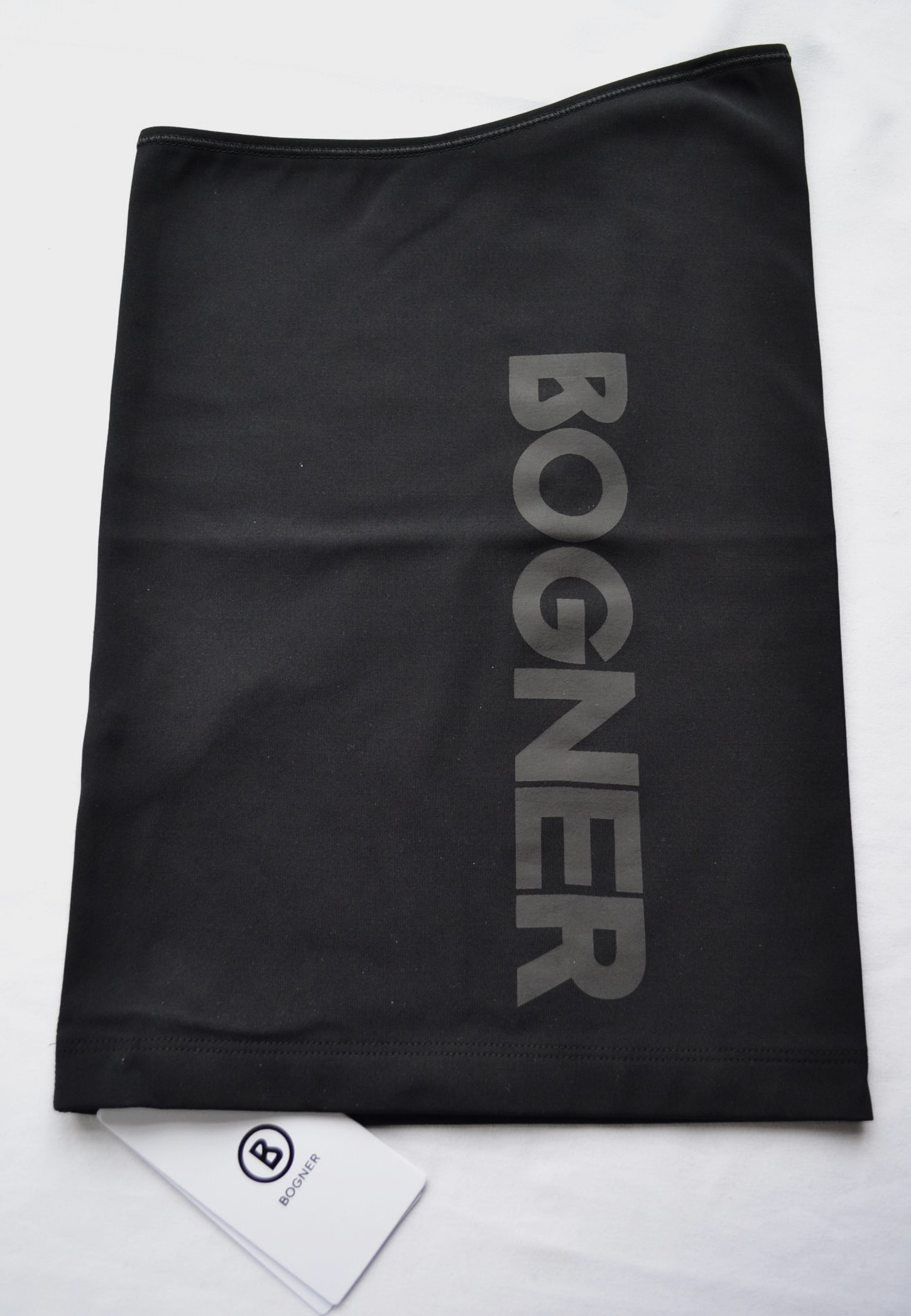 BOGNER LOOP DAMEN HERREN SCHLAUSCHAL SKI SPORT STRETCH SCHWARZ NEU