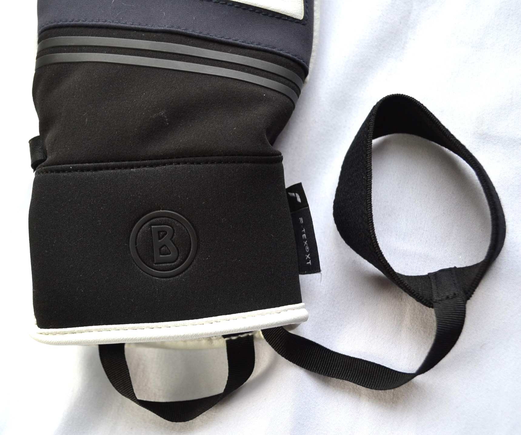 BOGNER ALEX HERREN SKI HANDSCHUHE GLOVES TEILLEDER DUNKELBLAU-SCHWARZ Gr ML NEU – Bild 7