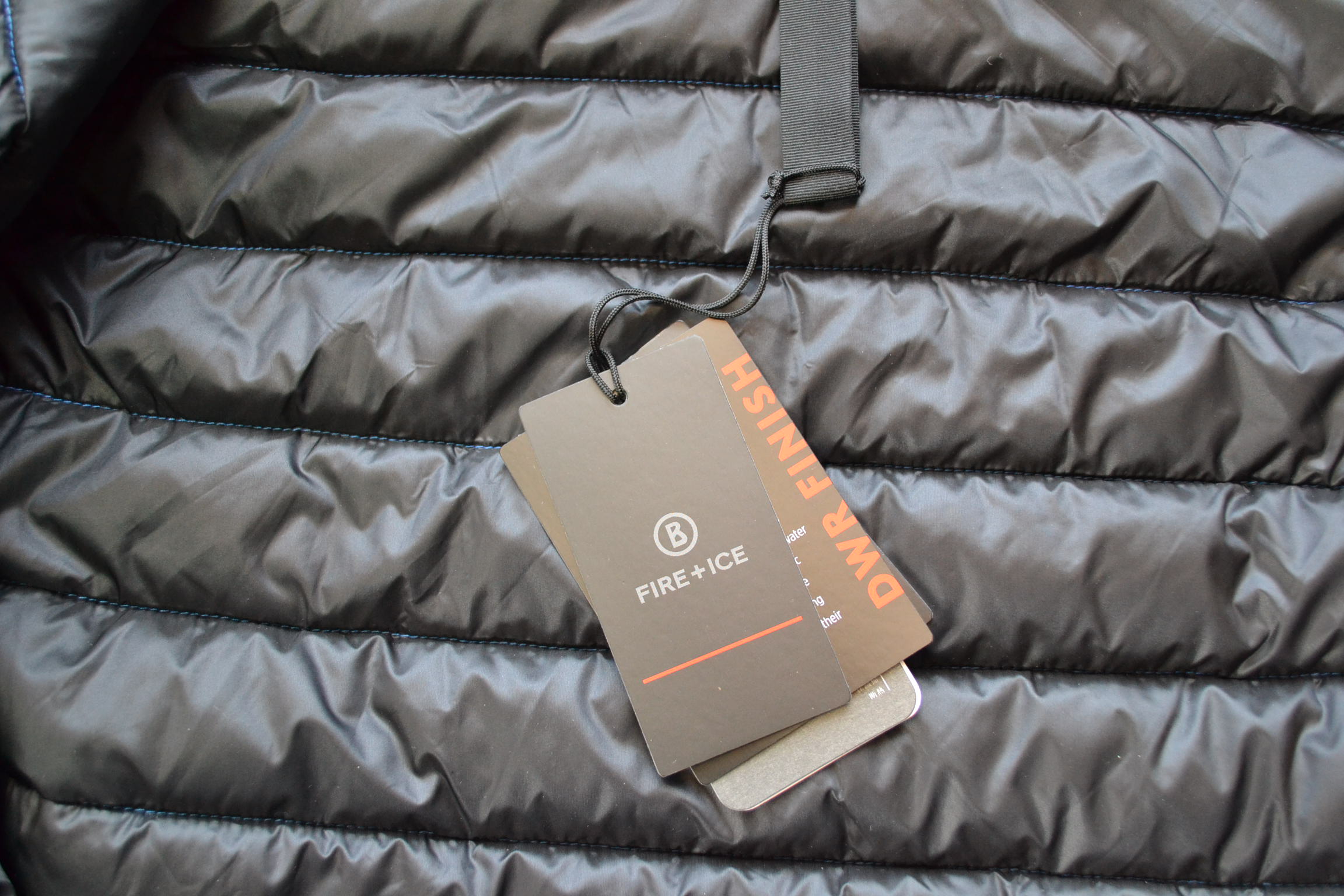 BOGNER GORAN HERREN LEICHTE SKIJACKE STEPPJACKE JACKE BLAU Gr 50L NEU – Bild 5