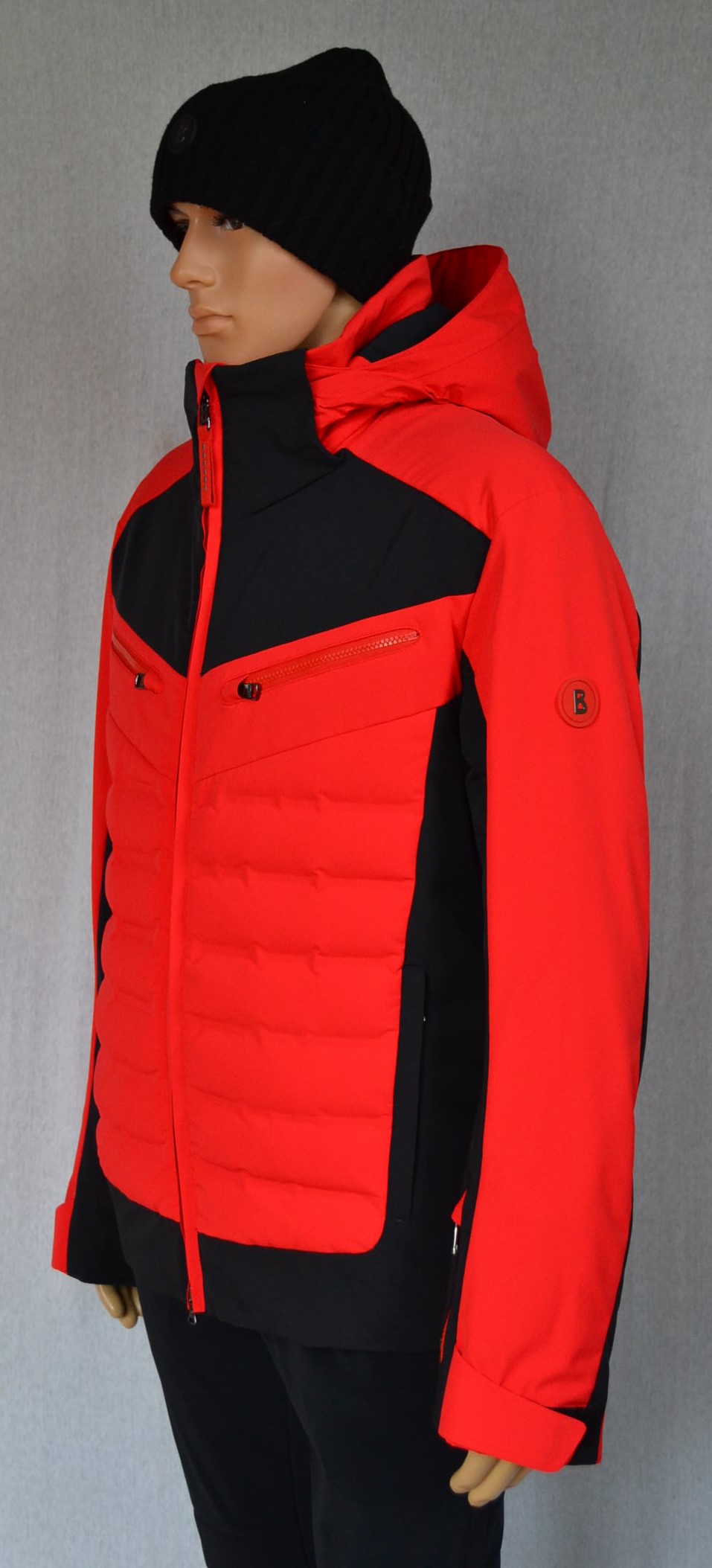 BOGNER SET SKIANZUG HERREN SKIJACKE FELIKS ROT-SCHWARZ STRETCH + SKIHOSE TIM2 Gr 50 L NEU – Bild 5