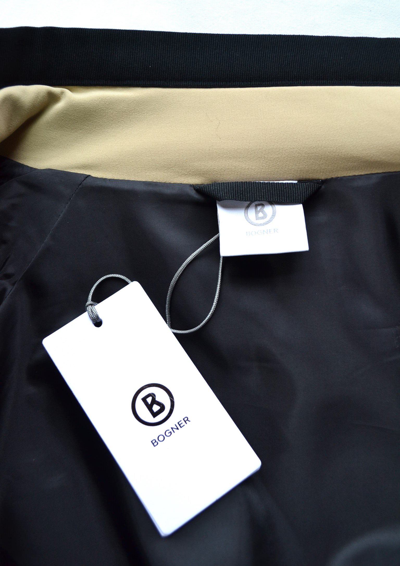 BOGNER GREGOR HERREN WOLLMIX TEDDY JACKE MIT FUTTER BEIGE-BRAUN BERGE MUSTER Gr 50 L NEU – Bild 5