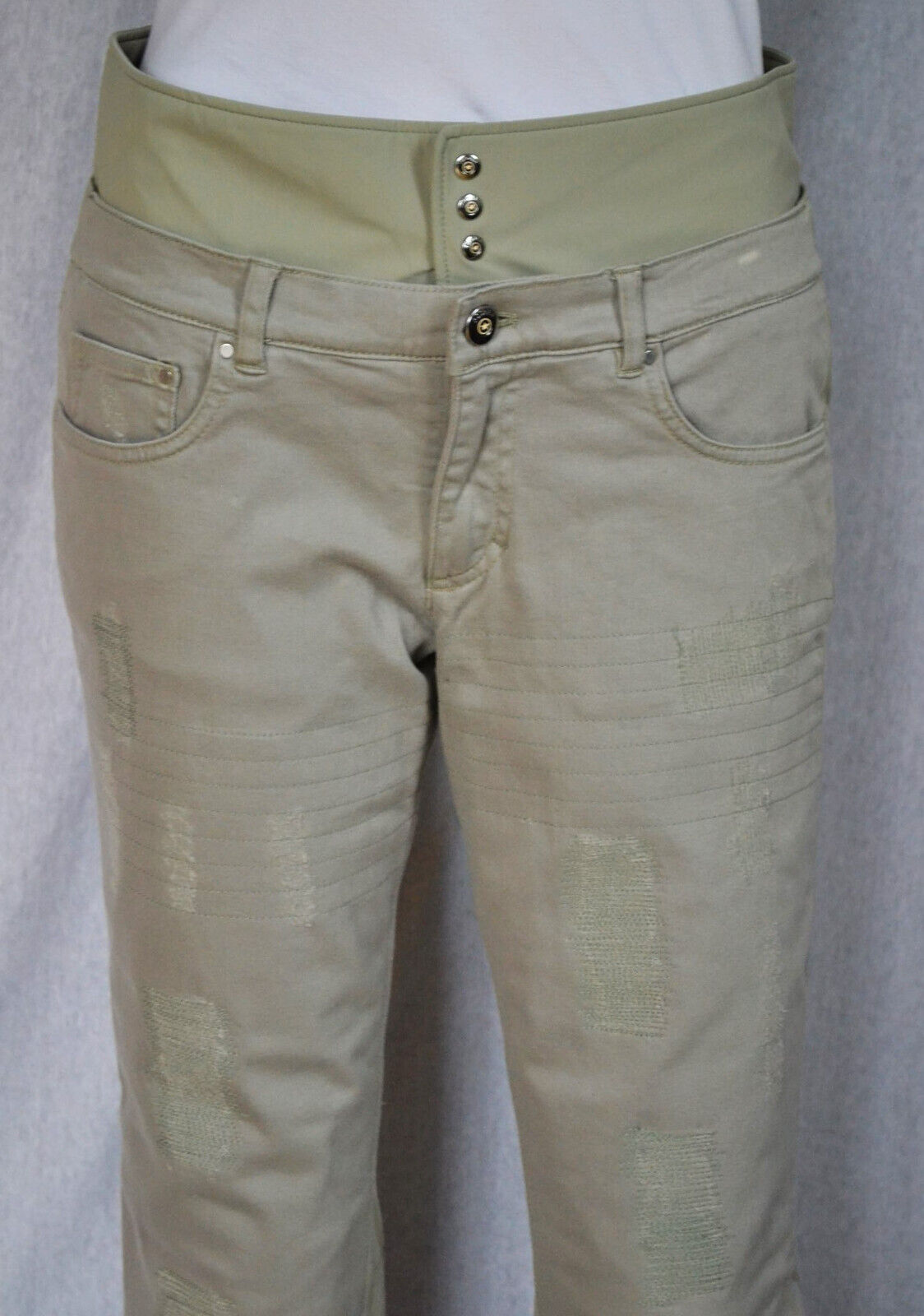 BOGNER JANNA DAMEN SKIHOSE JEANS OPTIK GRAU STRETCH Gr 36 S NEU – Bild 3