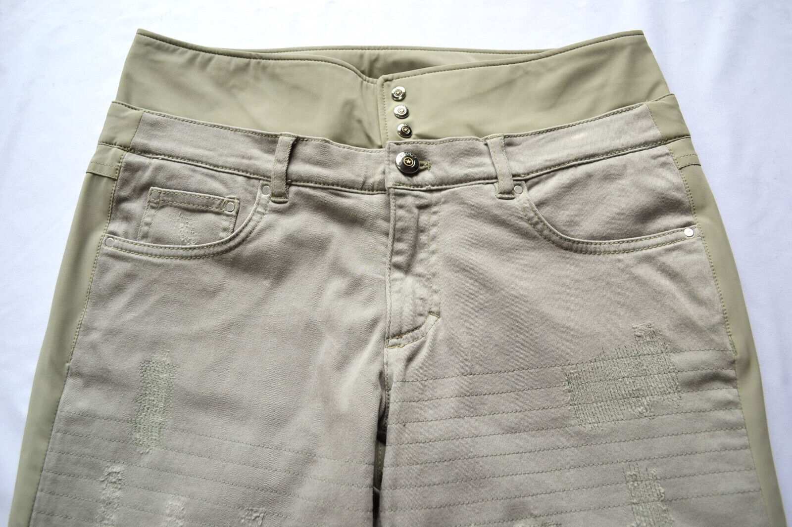 BOGNER JANNA DAMEN SKIHOSE JEANS OPTIK GRAU STRETCH Gr 36 S NEU – Bild 6