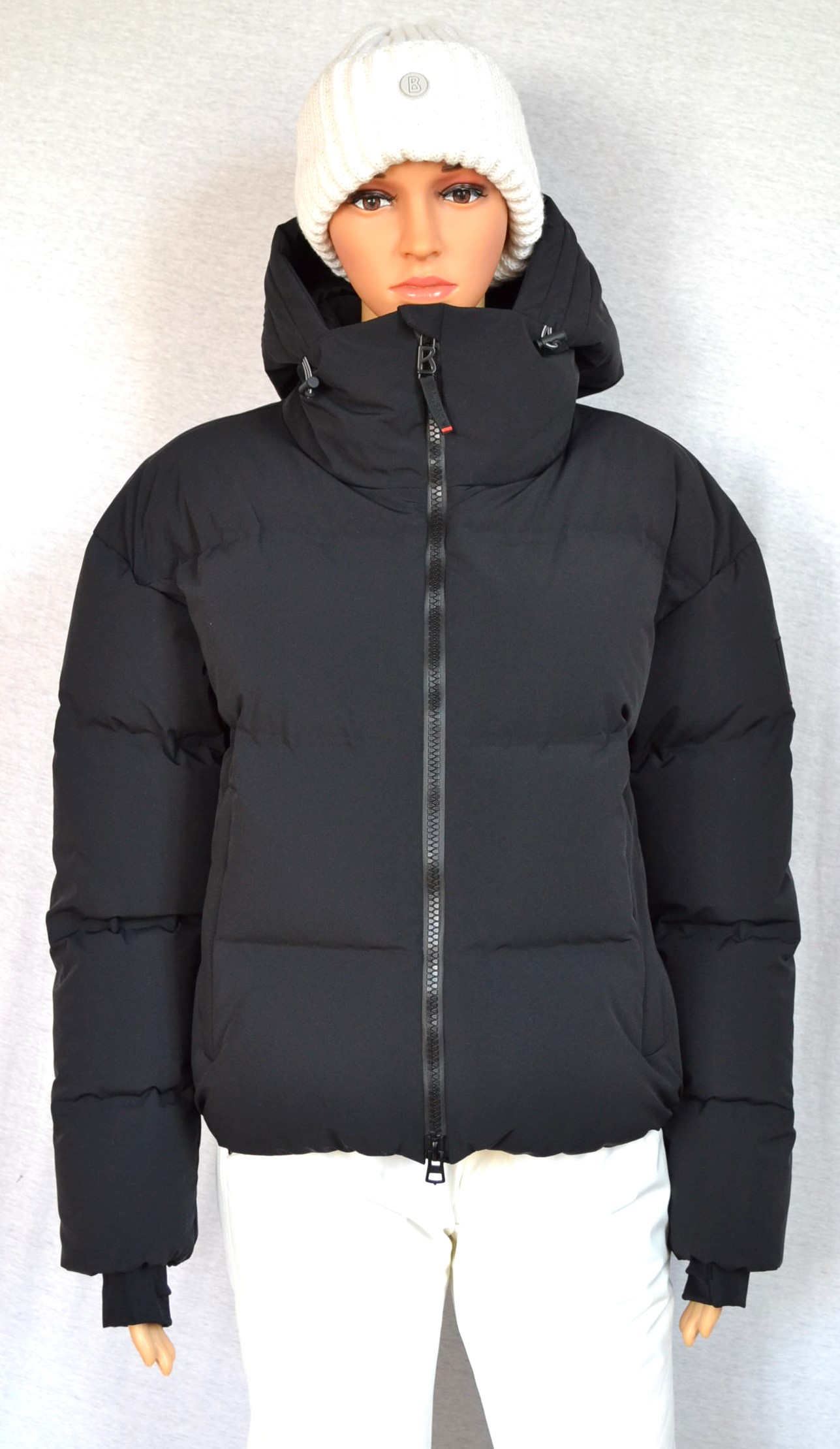 BOGNER FIRE+ICE NEILA DAMEN DAUNEN SKIJACKE SCHWARZ Gr 36 S NEU – Bild 2