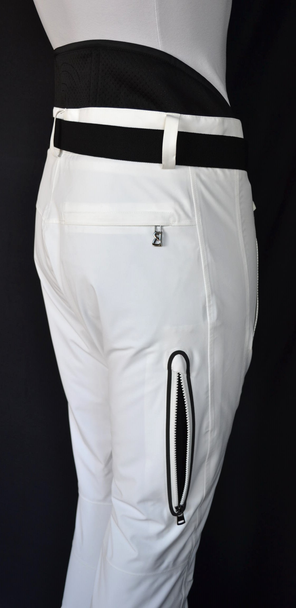 BOGNER THORE T HERREN SKIHOSE MIT GÜRTEL 4 WEGE STRETCH MENS WEIß Gr 54 XXL NEU – Bild 6