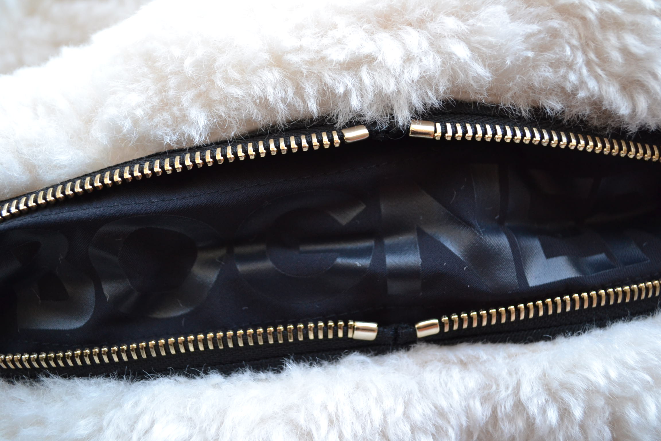 BOGNER KORA DAMEN SKIJACKE OVERSIZE WEIß-BEIGE TEDDYFELL Gr 36 S NEU – Bild 16