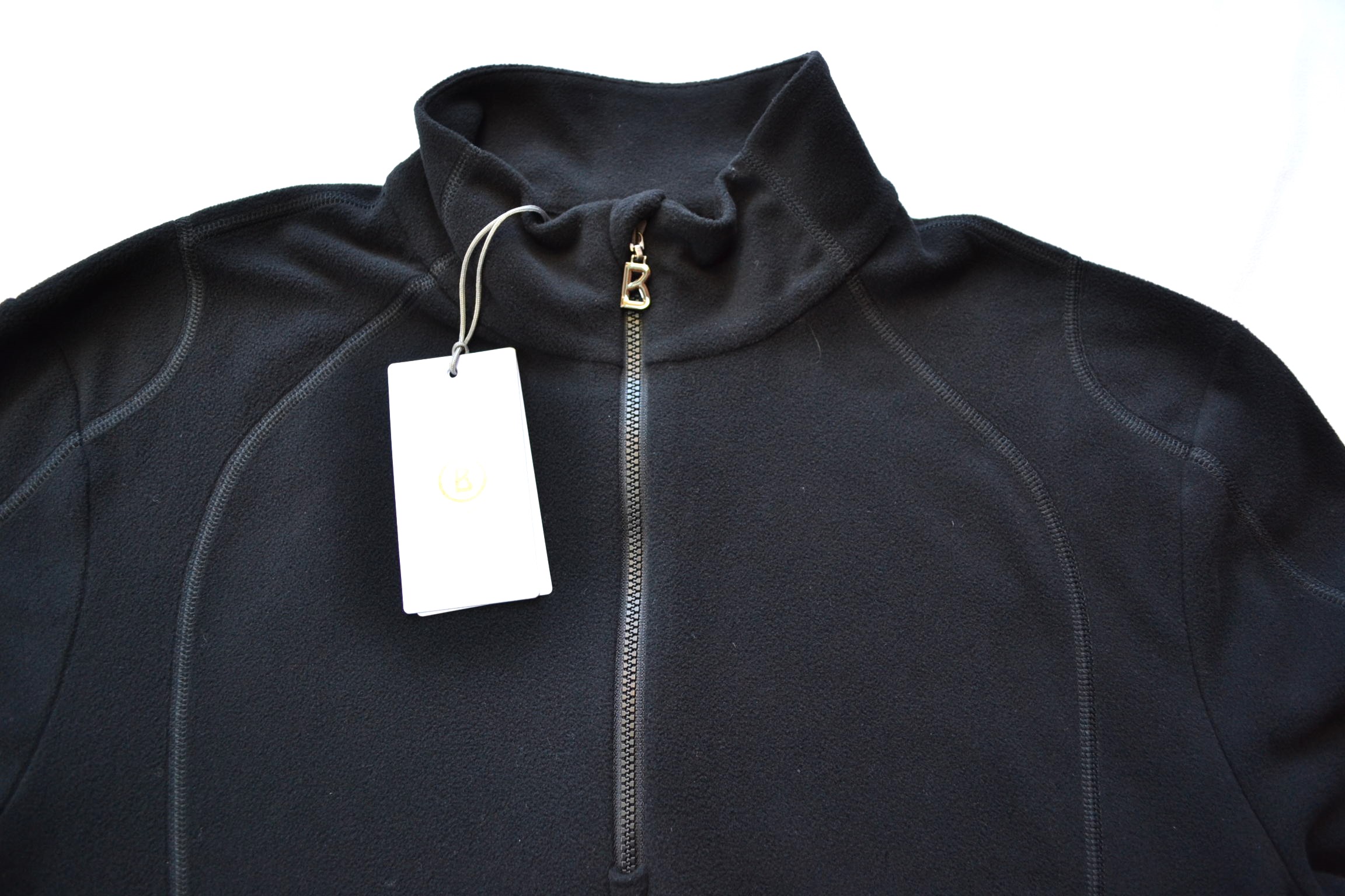 BOGNER HARRY HERREN SKI FLEECE PULLOVER LONGSLEEVE FIRST LAYER UNTERZIEHER SCHWARZ Gr L 50 NEU – Bild 4