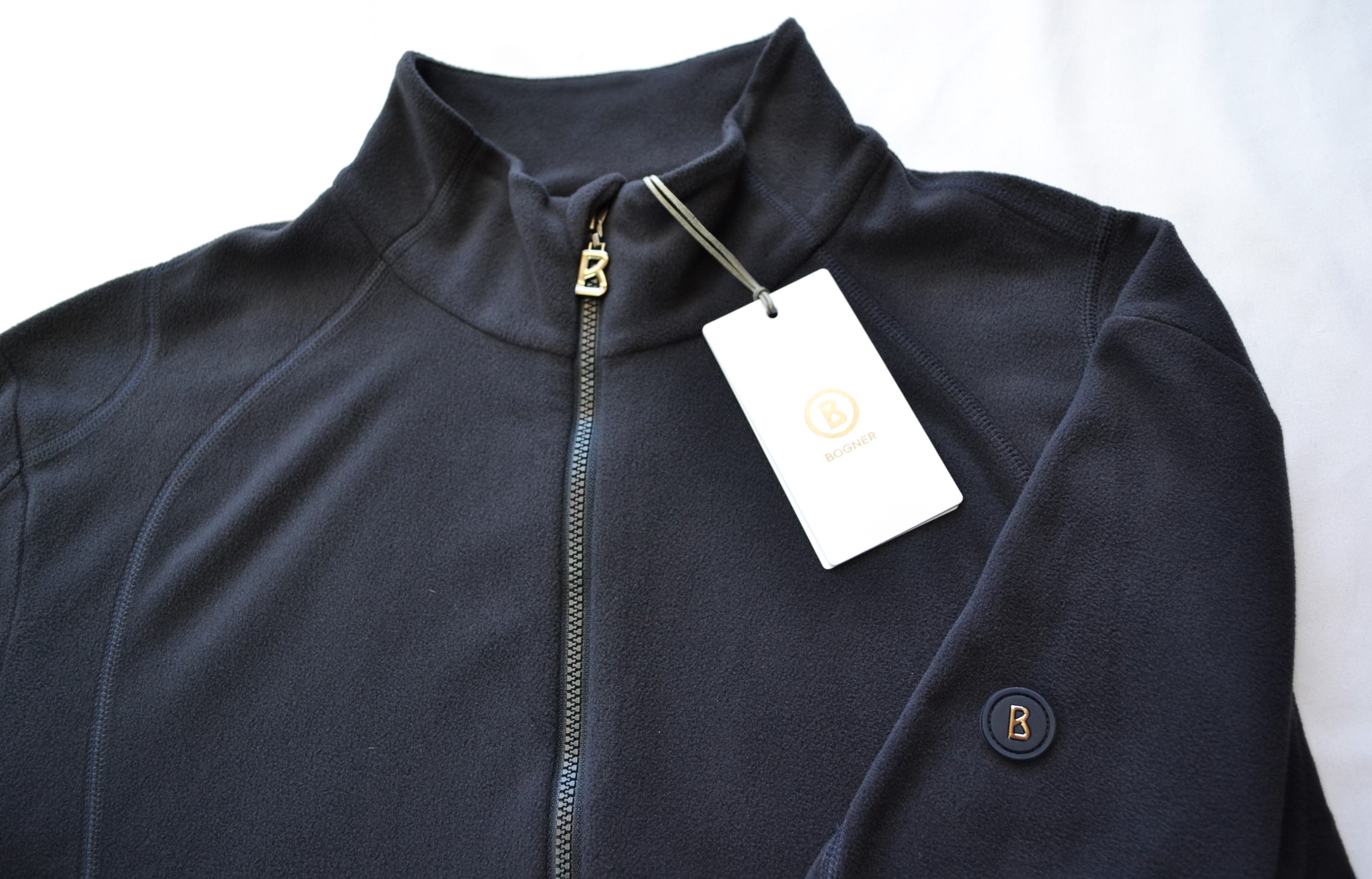 BOGNER HARRY HERREN SKI FLEECE PULLOVER LONGSLEEVE FIRST LAYER UNTERZIEHER DUNKELBLAU Gr L 50 NEU – Bild 6