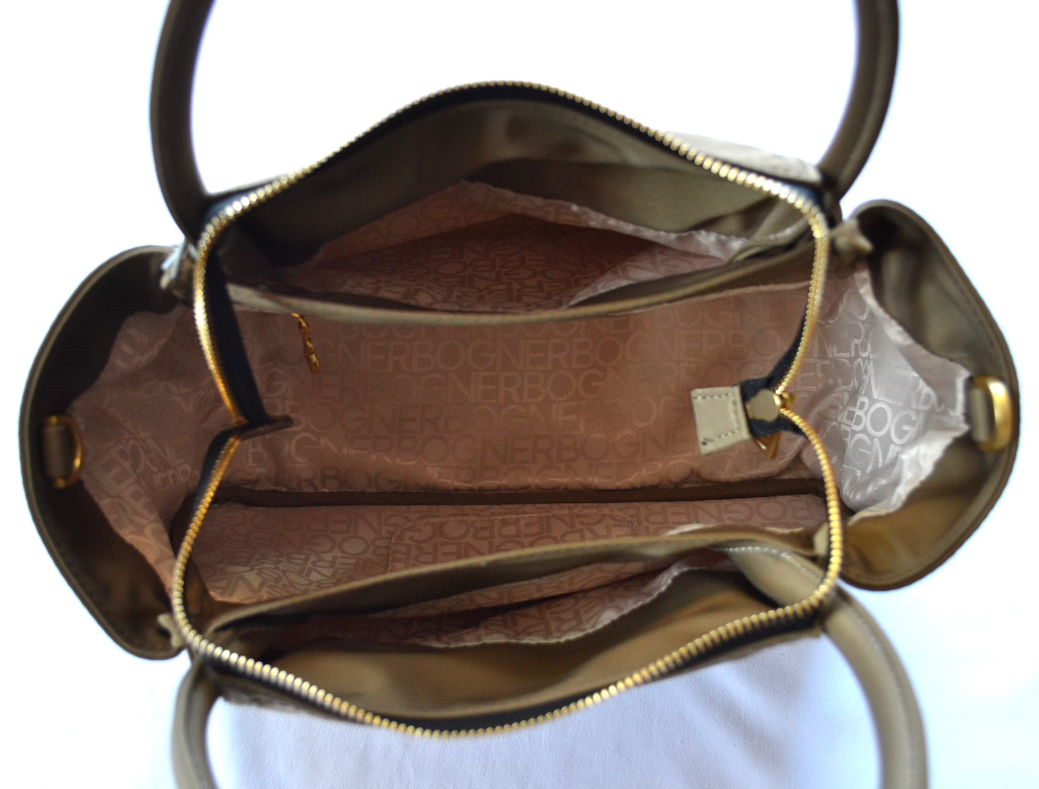 BOGNER SAXON RAJA DAMEN TASCHE HANDTASCHE MIT UMHÄNGEGURT OLIV NEU – Bild 10