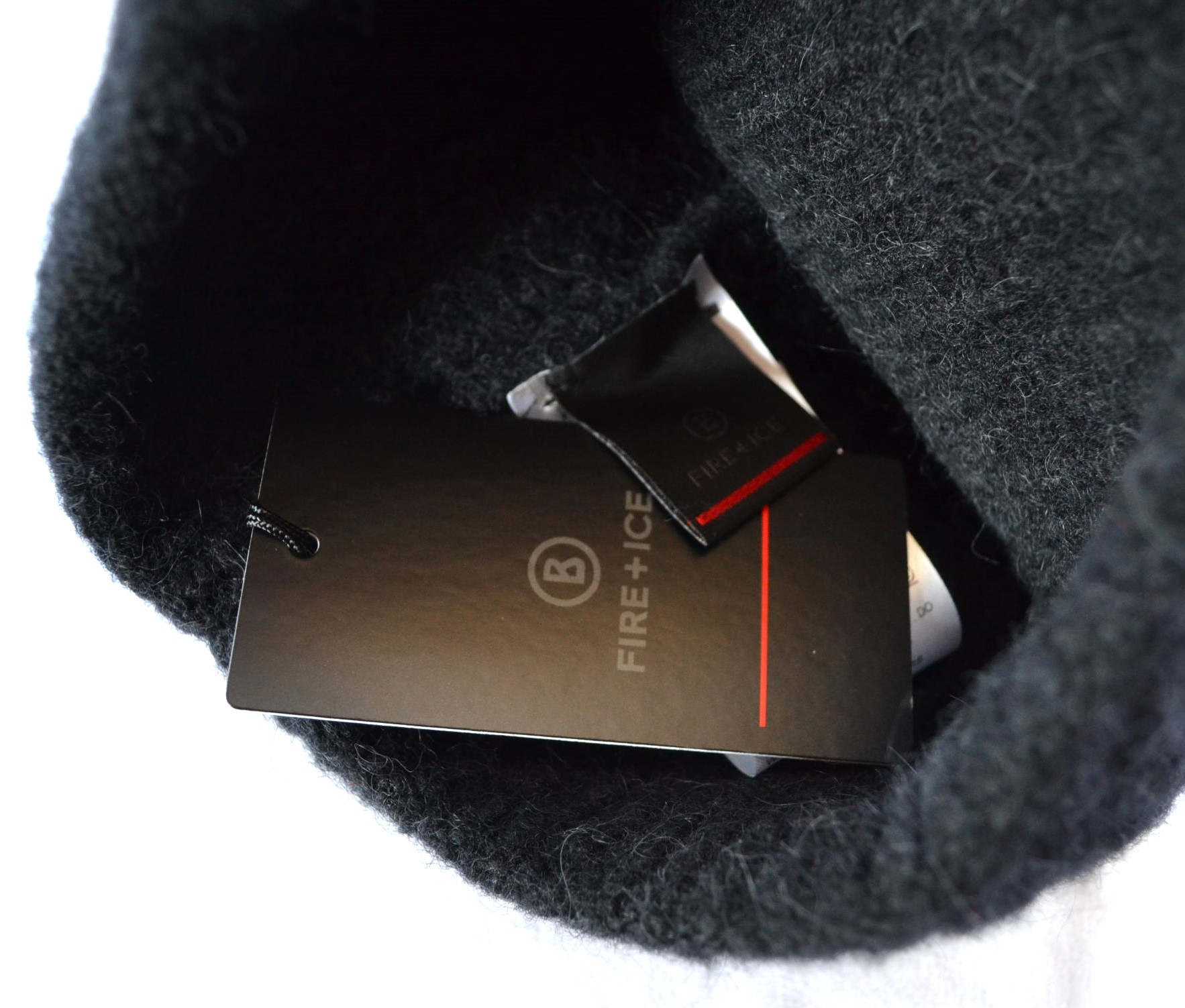 BOGNER TUANA FIRE+ICE HERREN DAMEN MÜTZE 40% WOLLE 30% ALPAKA WOLLMÜTZE SCHWARZ NEU – Bild 6