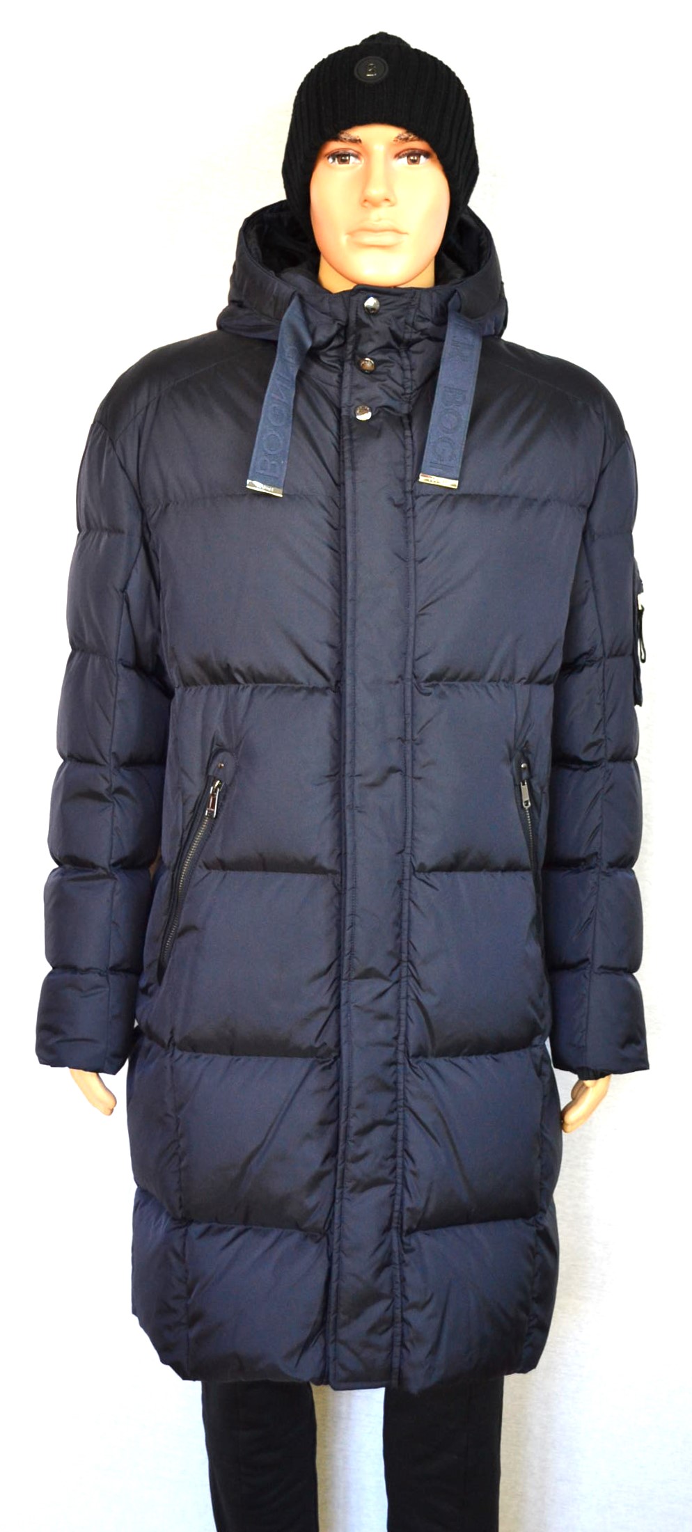 BOGNER ERICO HERREN DAUNENMANTEL PARKA JACKE BLAU Gr 50 52 54 L XL XXL NEU – Bild 3