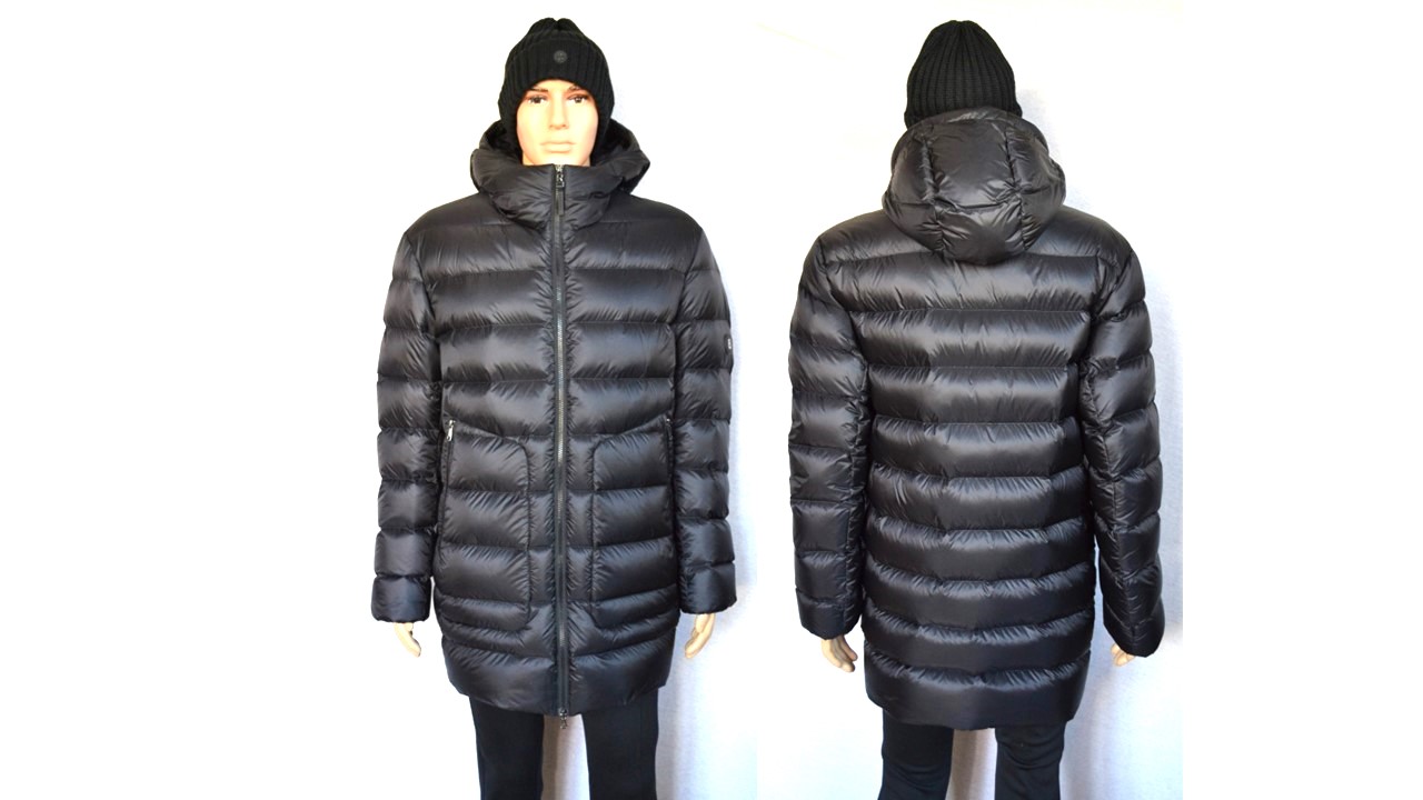 BOGNER HERBY HERREN LEICHTE DAUNENJACKE JACKE KURZMANTEL MENS SCHWARZ Gr 50 L NEU