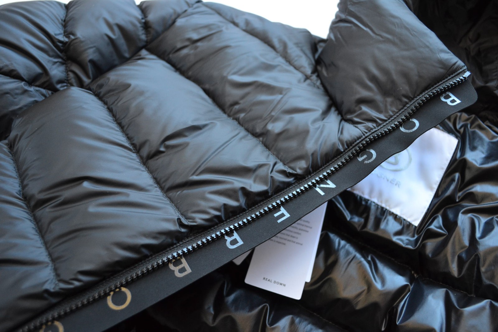 BOGNER HERBY HERREN LEICHTE DAUNENJACKE JACKE KURZMANTEL MENS SCHWARZ Gr 50 L NEU – Bild 6