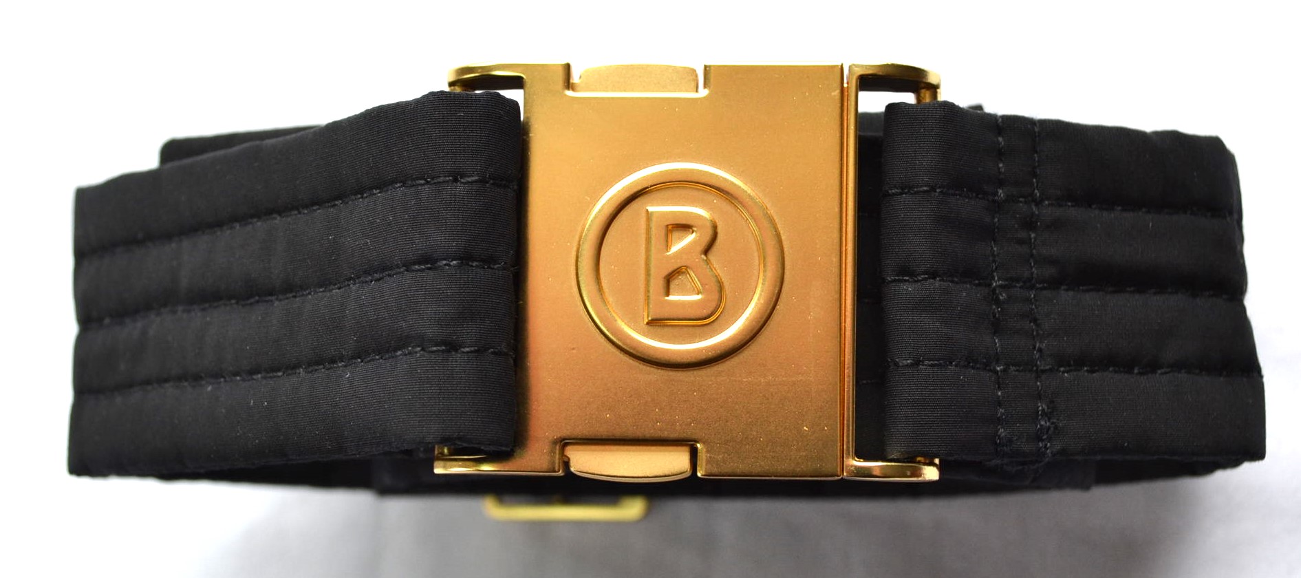 BOGNER DAMEN HERREN GÜRTEL für die SKIHOSE HOSE SCHWARZ GOLD max 115 cm NEU – Bild 4