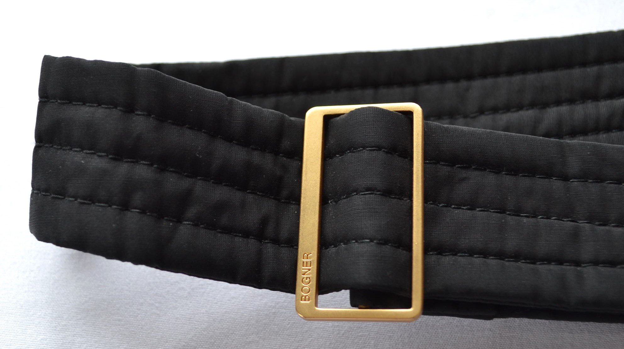 BOGNER DAMEN HERREN GÜRTEL für die SKIHOSE HOSE SCHWARZ GOLD max 115 cm NEU – Bild 6